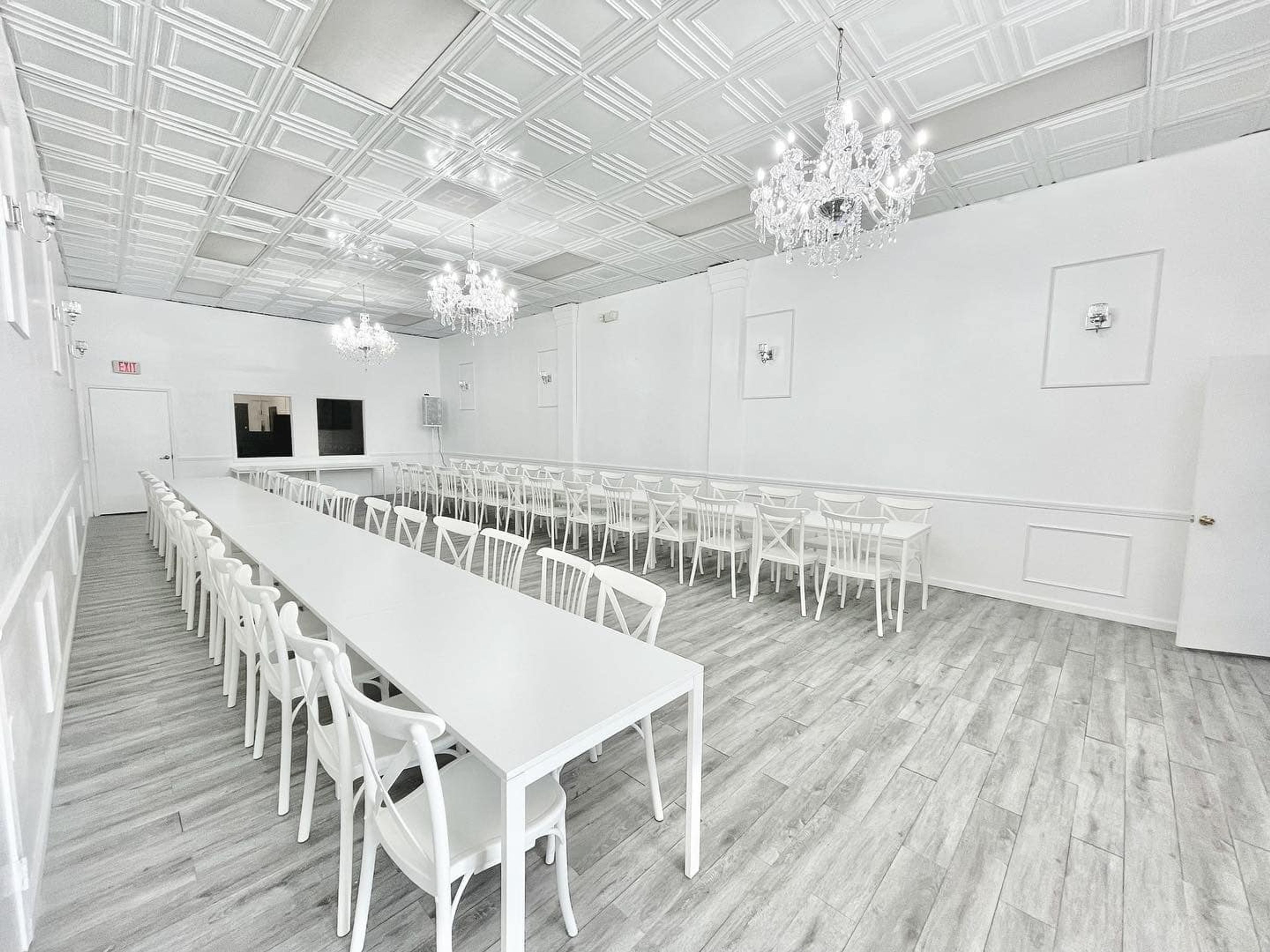 White Room, an event space at Blanco Event Center