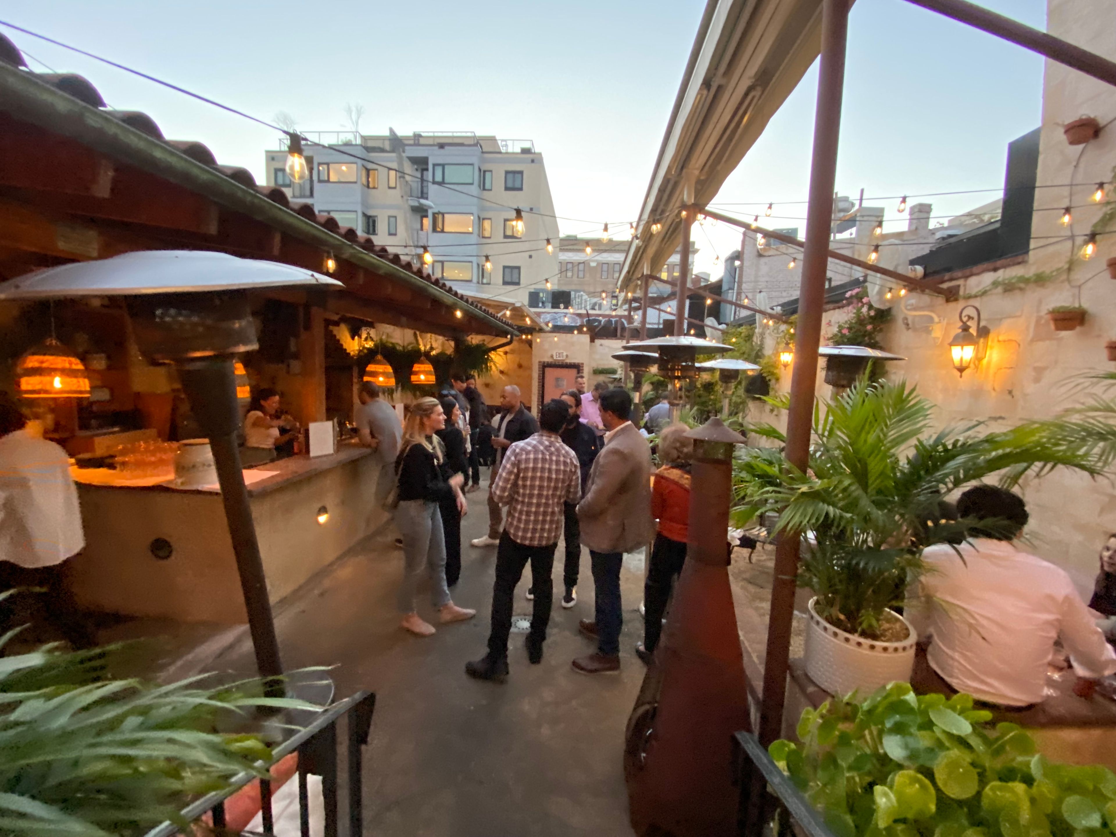 The Plaza, an event space at Lulu's Winegarden