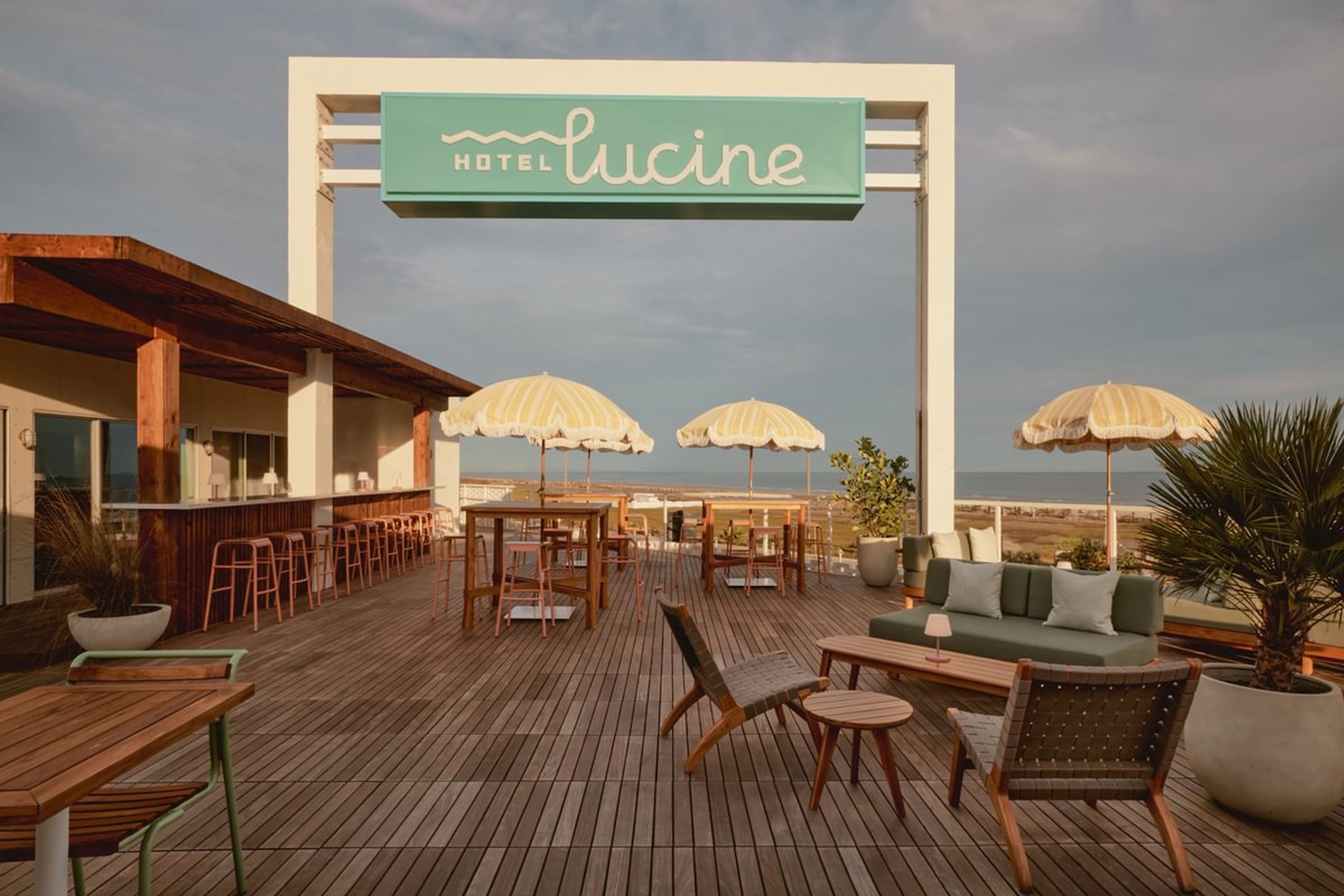 The Rooftop, an event space at Hotel Lucine