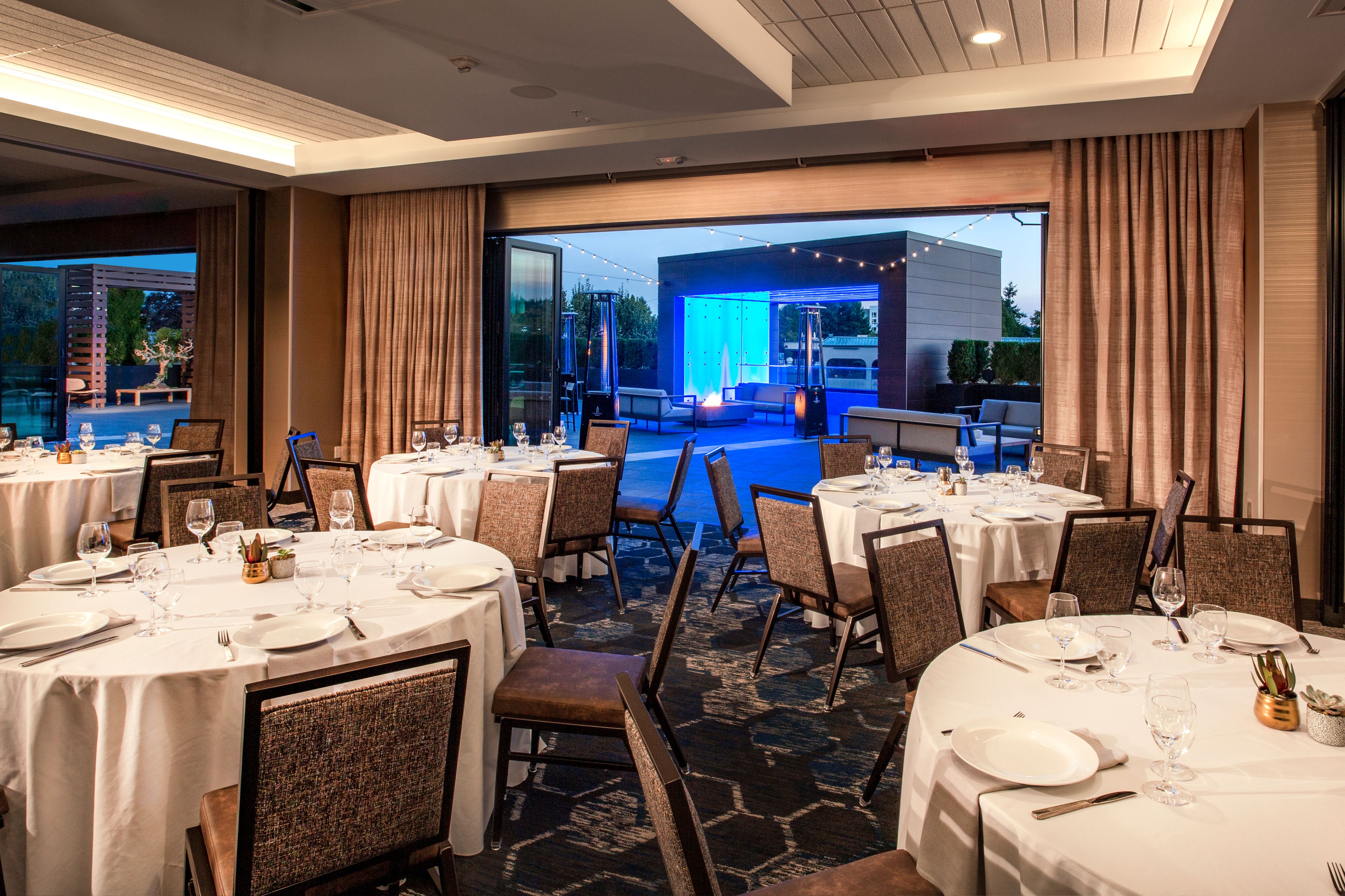 Anderson Ballroom, an event space at Hilton Garden Inn Redmond/Seattle