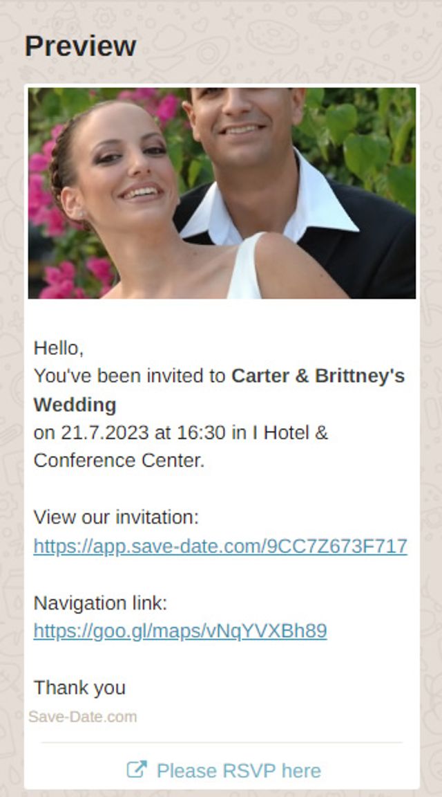 Featured photo from Save This Date