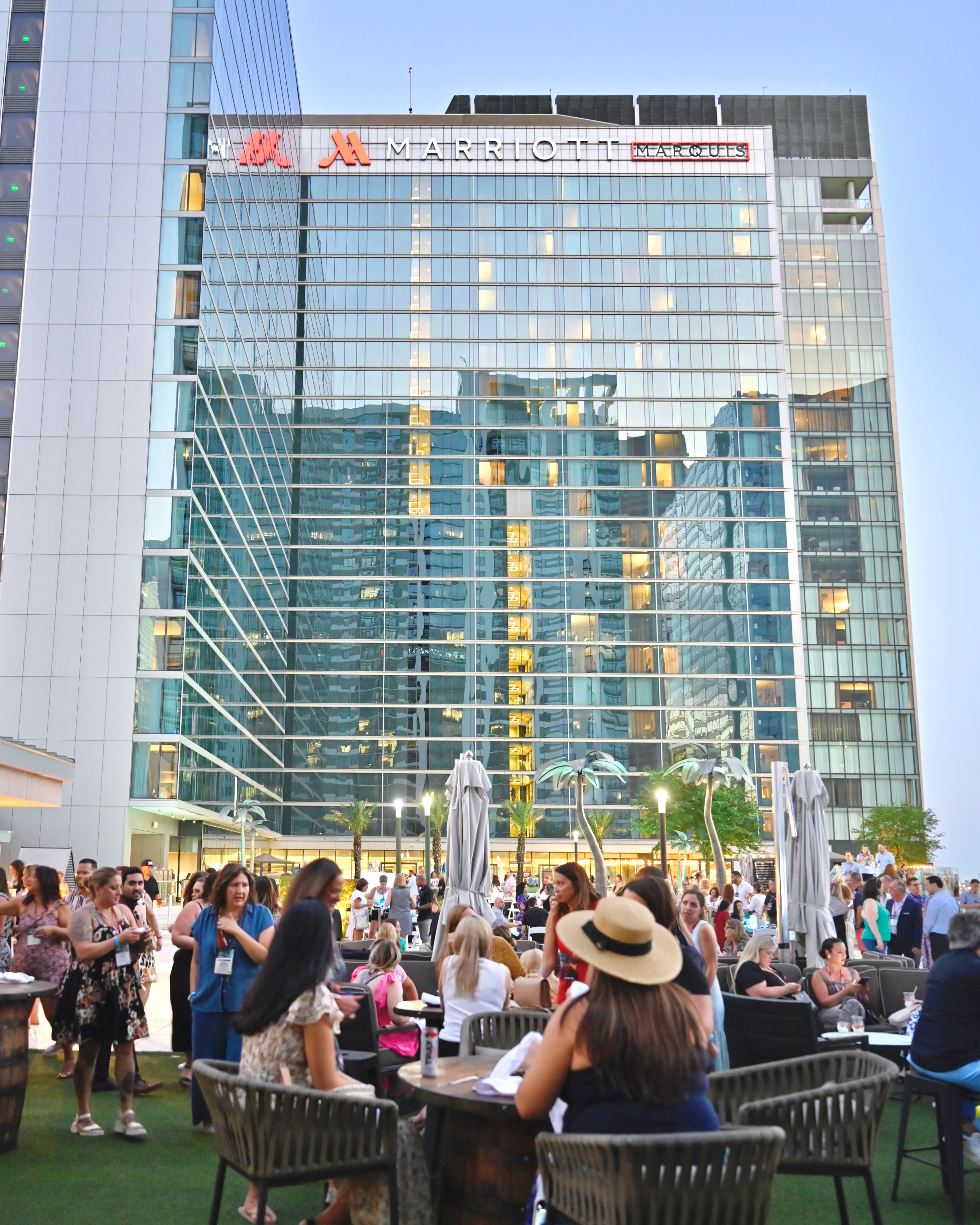 Pool Pavillion, an event space at Marriott Marquis Houston