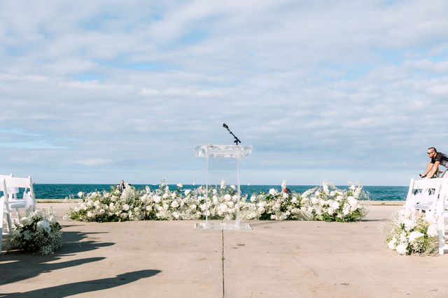 Featured photo from Step Into This Italy-Inspired Chicago Wedding with Twinkle Lights, Fruit-Filled Florals, and Disco Ball Magic