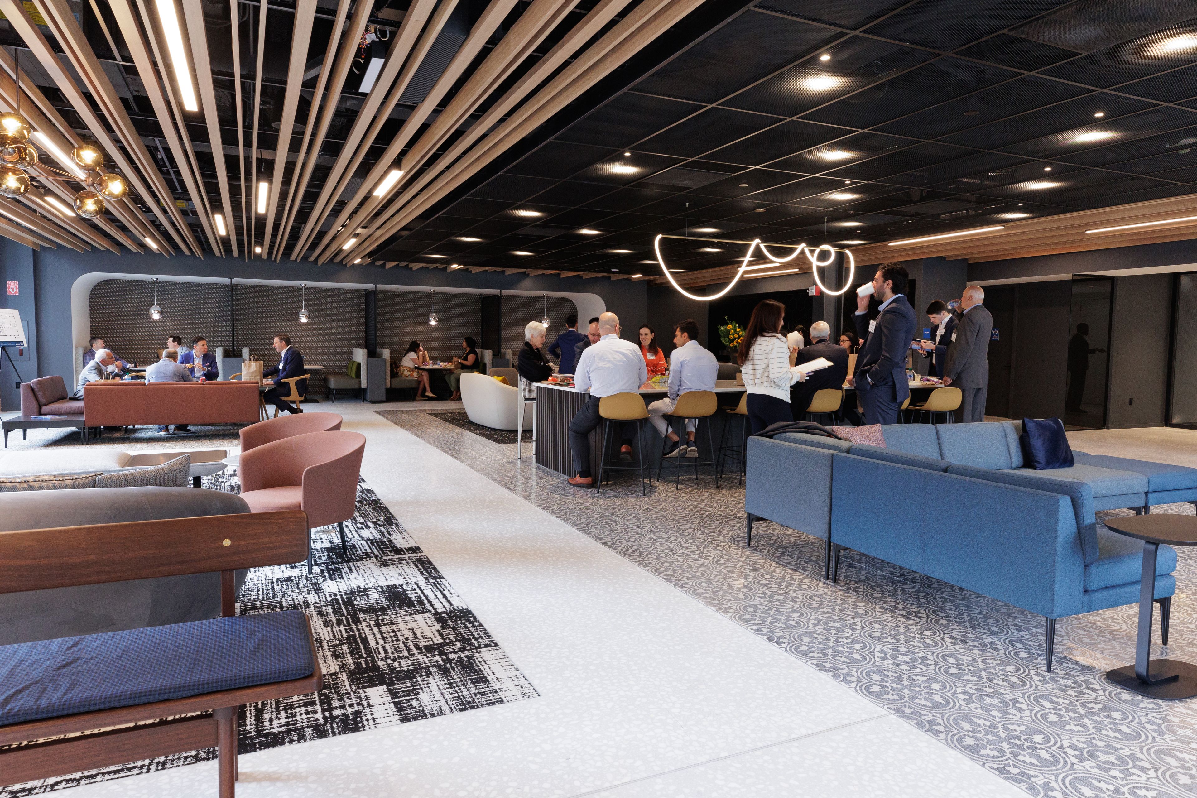 Brewster Lounge, an event space at Queens Conference Center