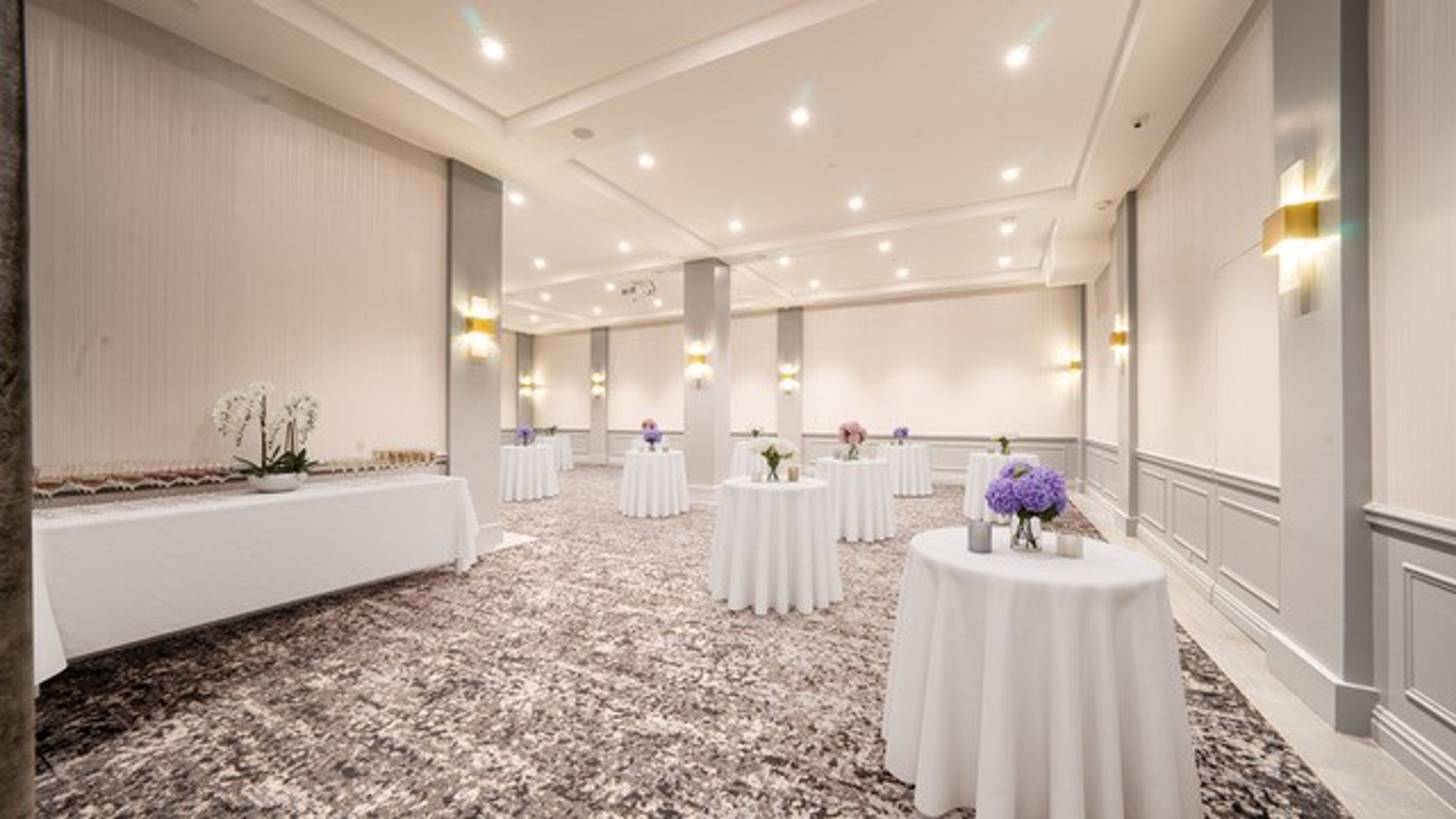 The Sterling Room, an event space at The Wallace Hotel