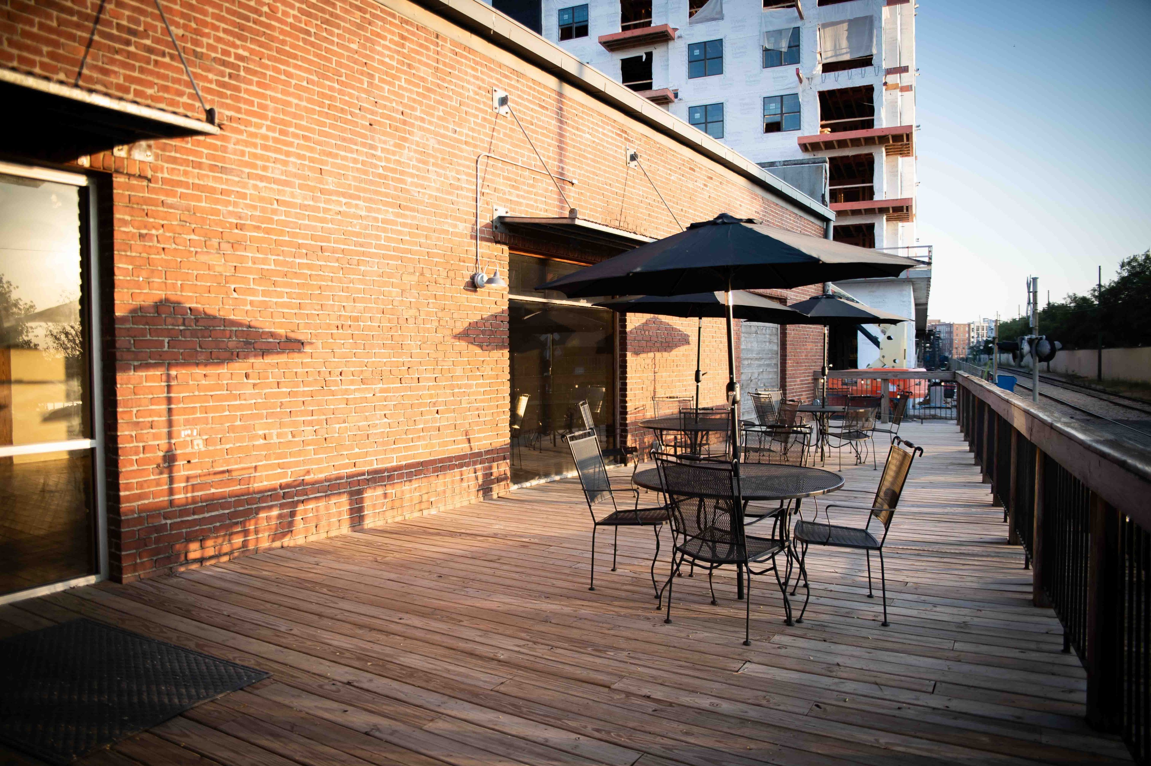 Outdoor Space, an event space at No.2 Vance