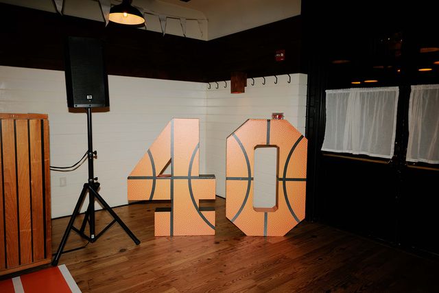 Featured photo from See This High Energy Basketball-themed 40th Birthday in New York