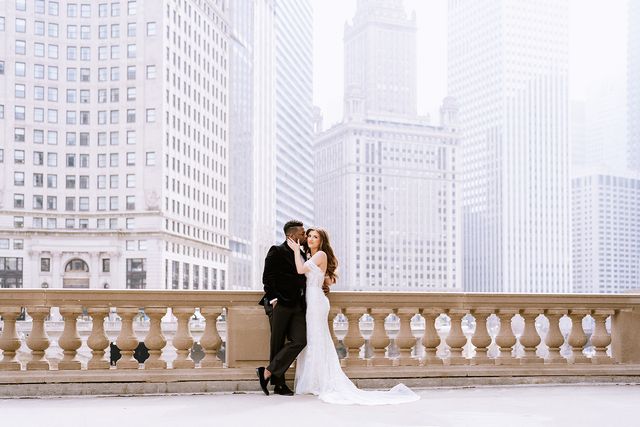 Featured photo from D & L's Romantic Winter Wedding at LM Studio