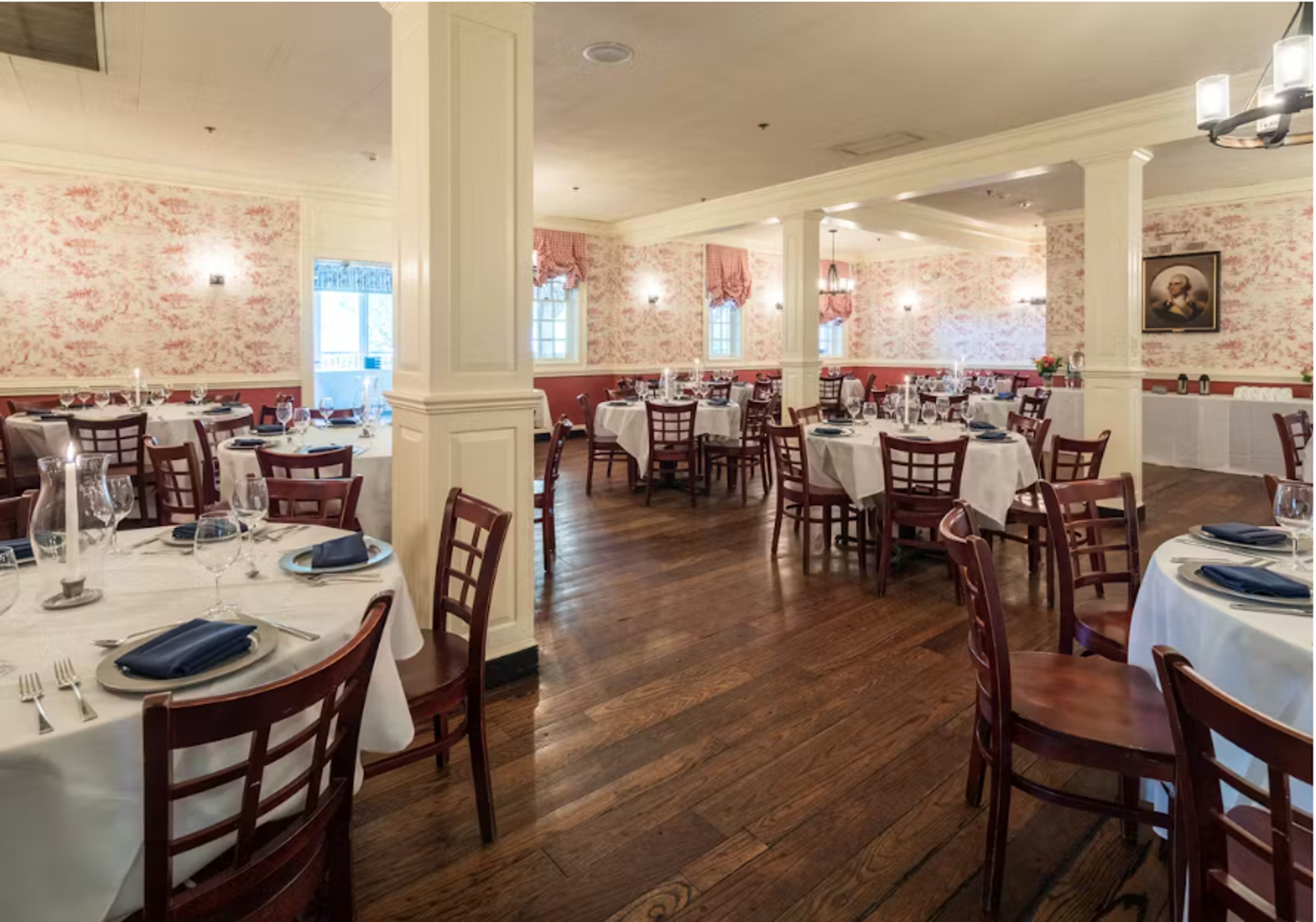 George Washington Room, an event space at George Washington's Mount Vernon