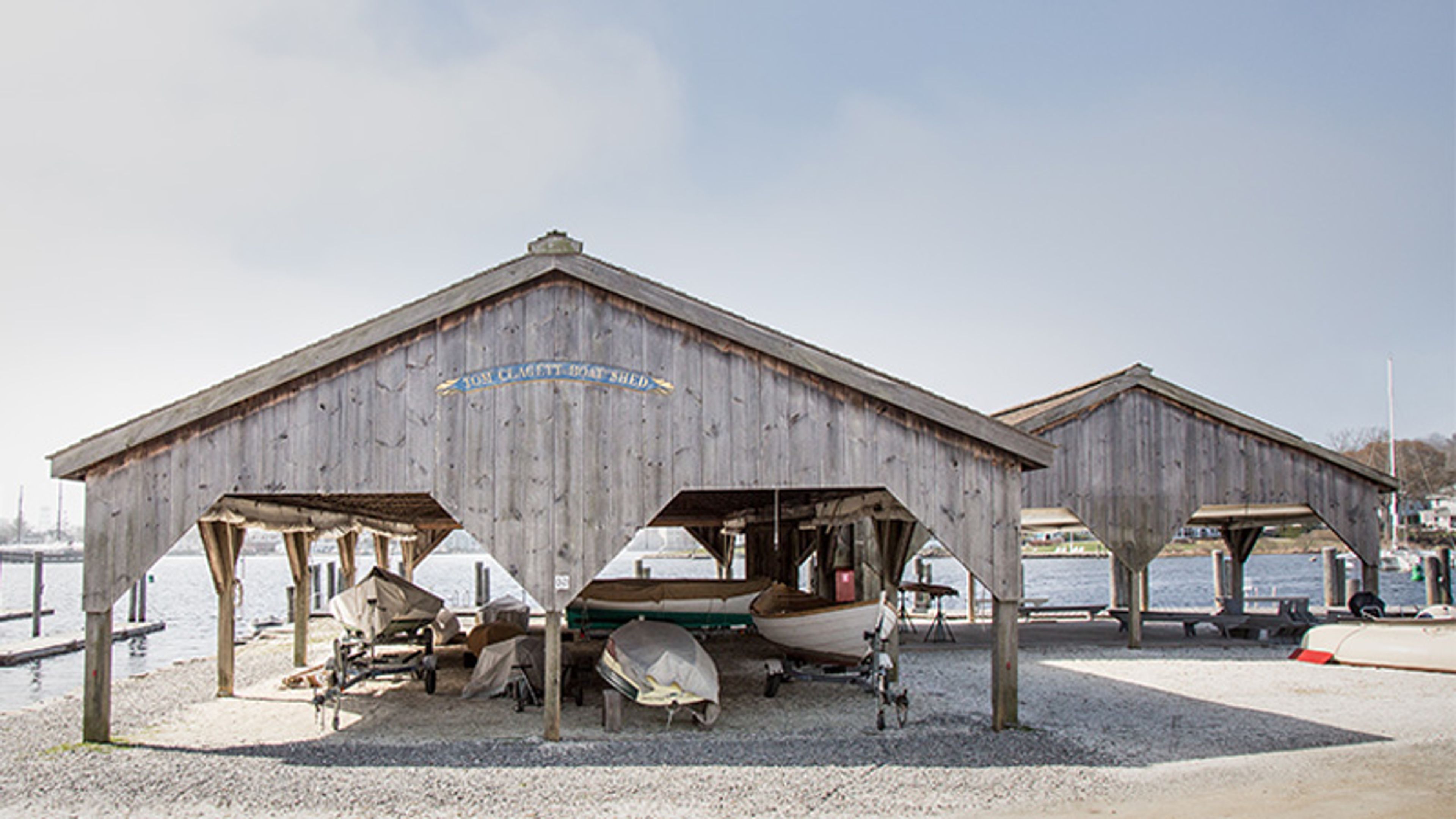 THE BOAT SHED AT LIGHTHOUSE POINT, an event space at Mystic Seaport Museum