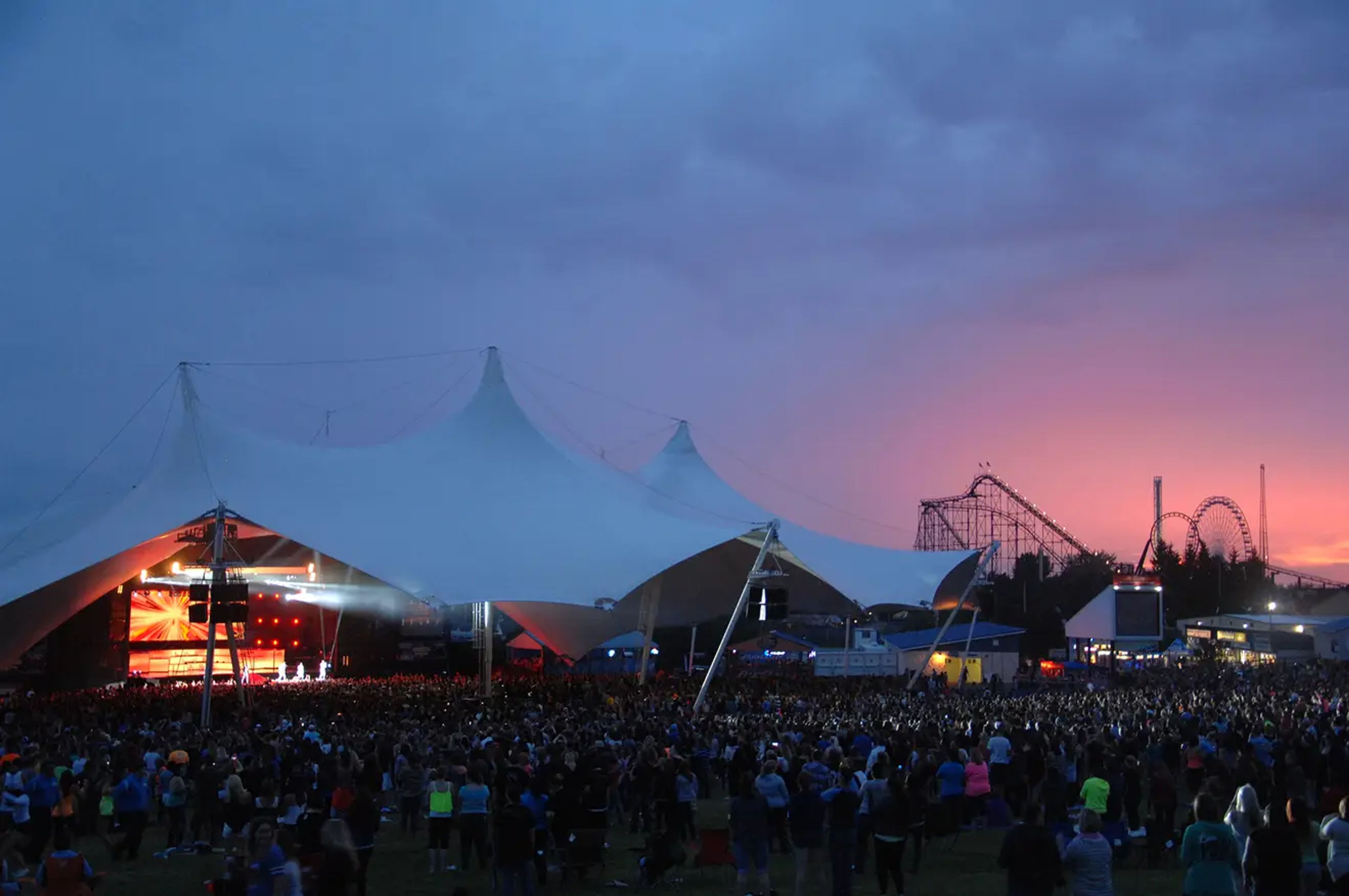 Amphitheater, an event space at Darien Lake Amphitheater