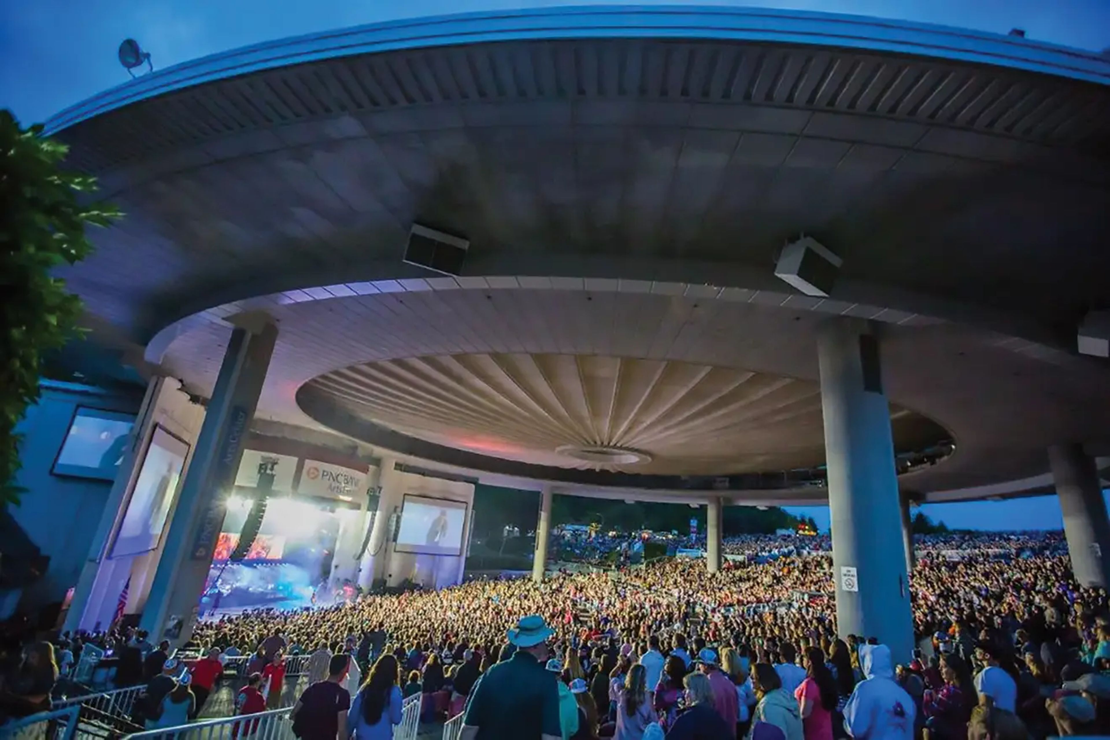 Pavillion, an event space at PNC Bank Arts Center