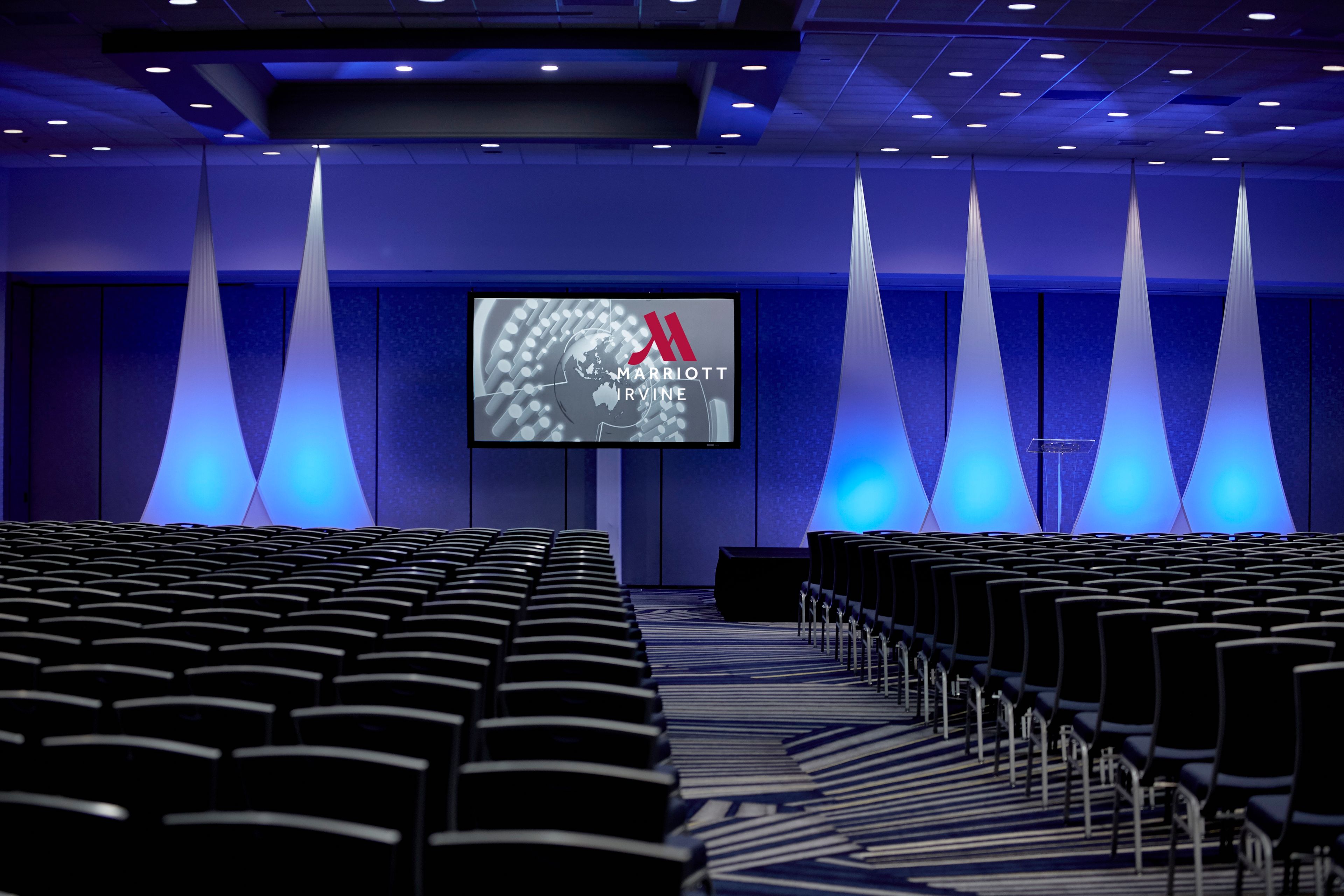 Grand Ballroom, an event space at Irvine Marriott