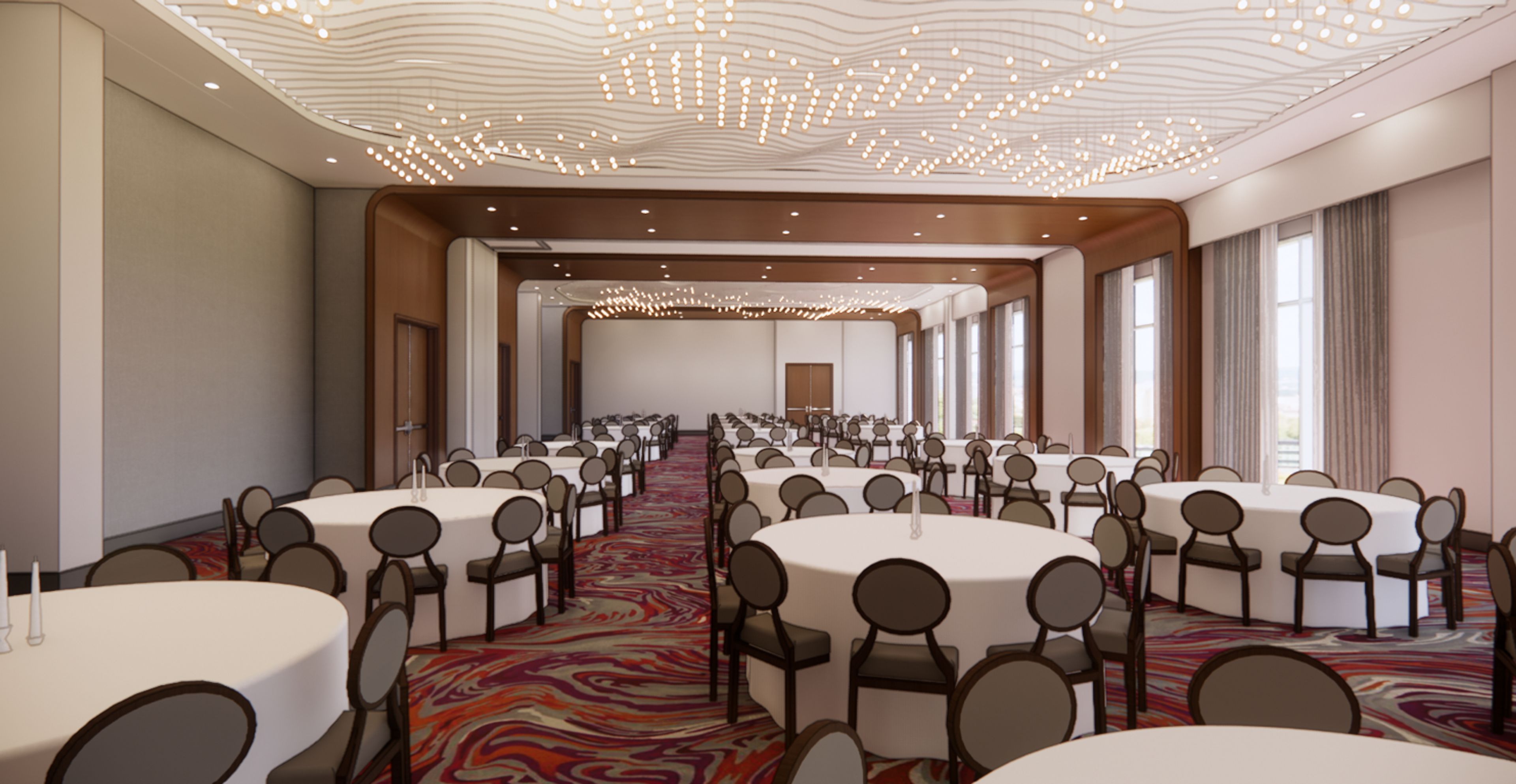 Centennial Ballroom, an event space at Renaissance Atlanta Midtown Hotel