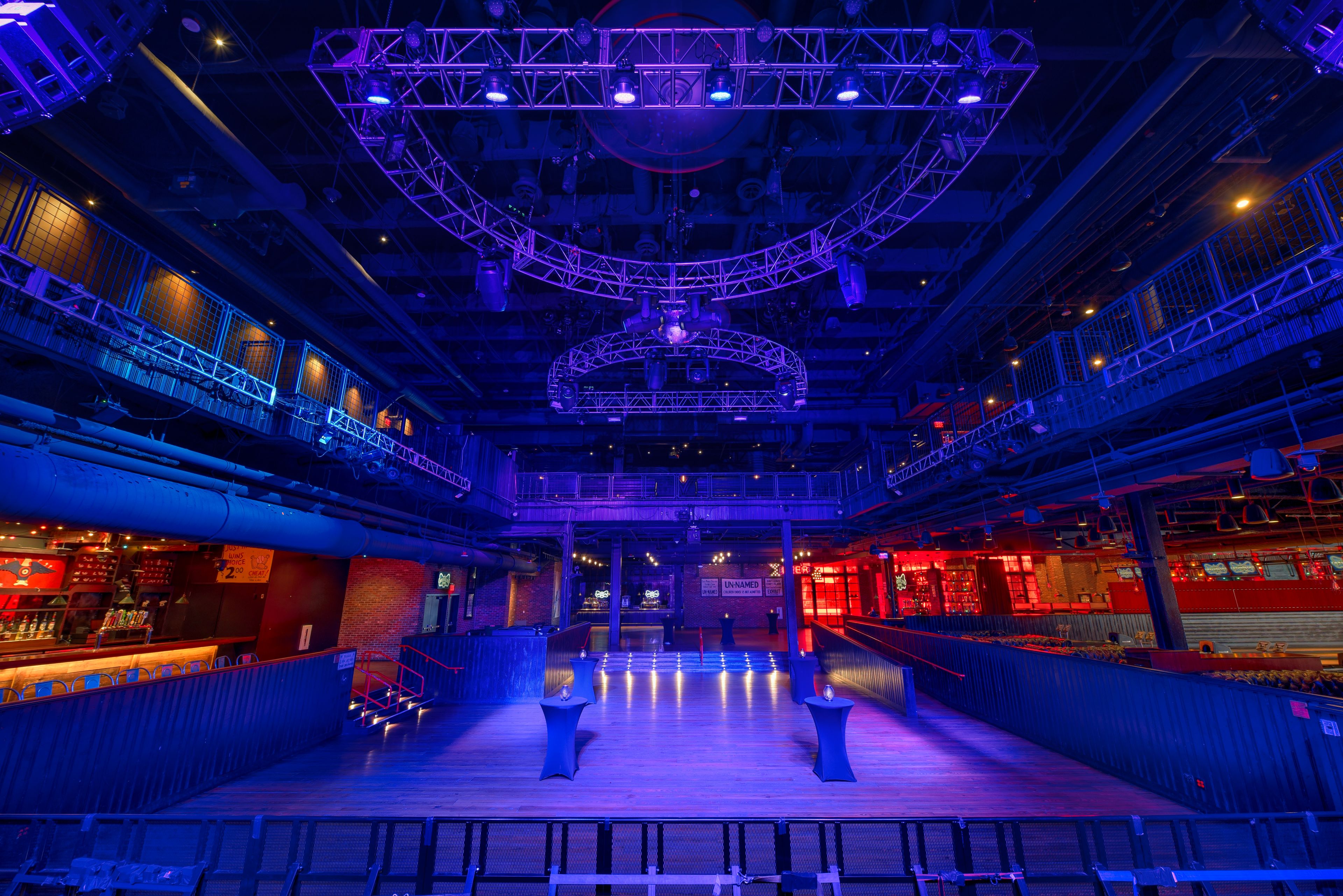 Full Venue, an event space at Brooklyn Bowl Las Vegas