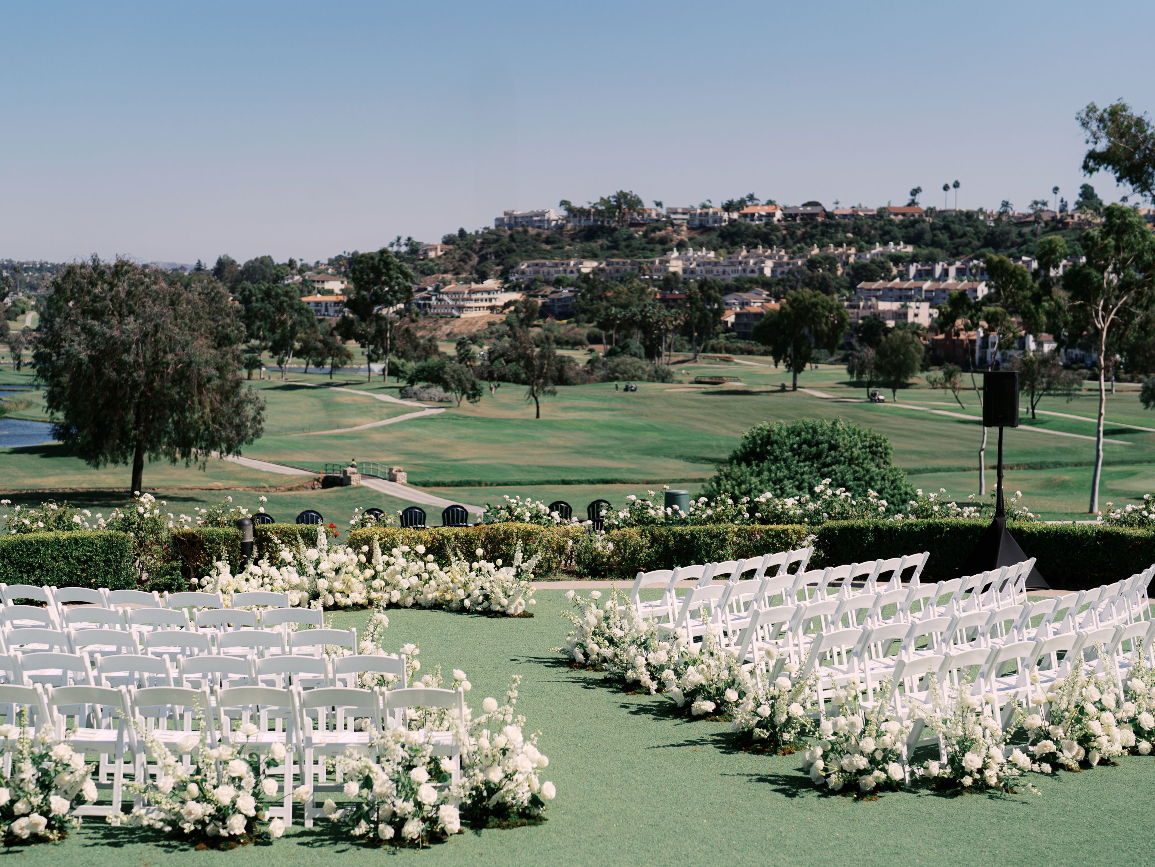 Legends Lawn, an event space at Omni La Costa Resort & Spa
