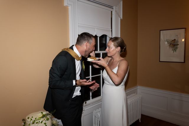 Featured photo from See This Lincoln Wedding With a Candlelit Dinner and a String-Lit Tent Reception