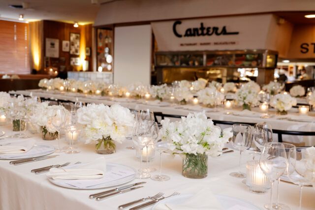 Featured photo from Chic LA Style Brought This Michael Kors Dinner at Canter's Deli to Life