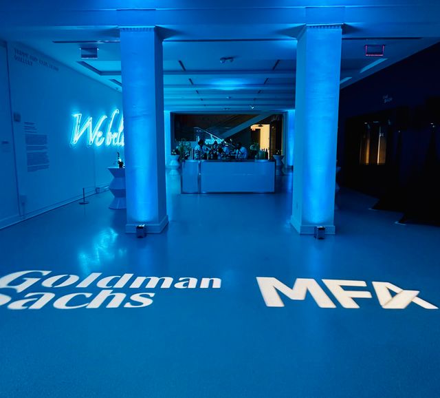 Featured photo from Dinner at The Bass for MFA sponsored by Goldman Sachs