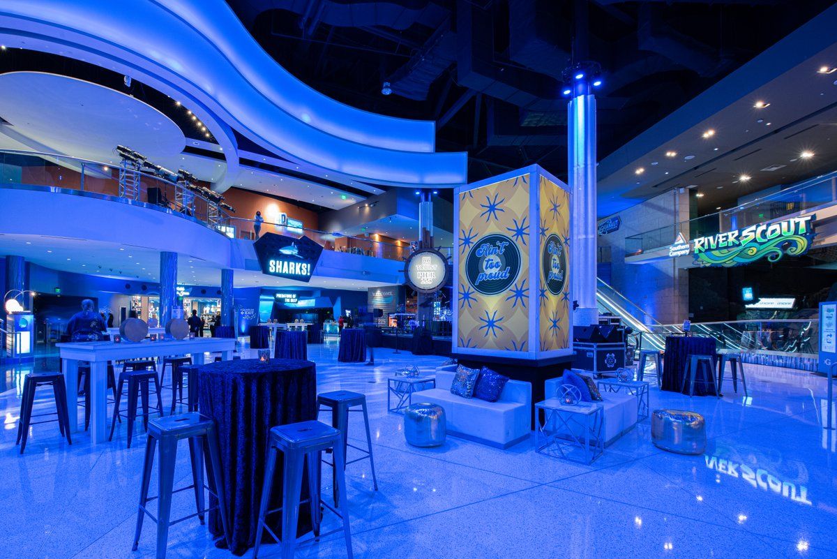 Atrium & Exhibits | Georgia Aquarium | PartySlate