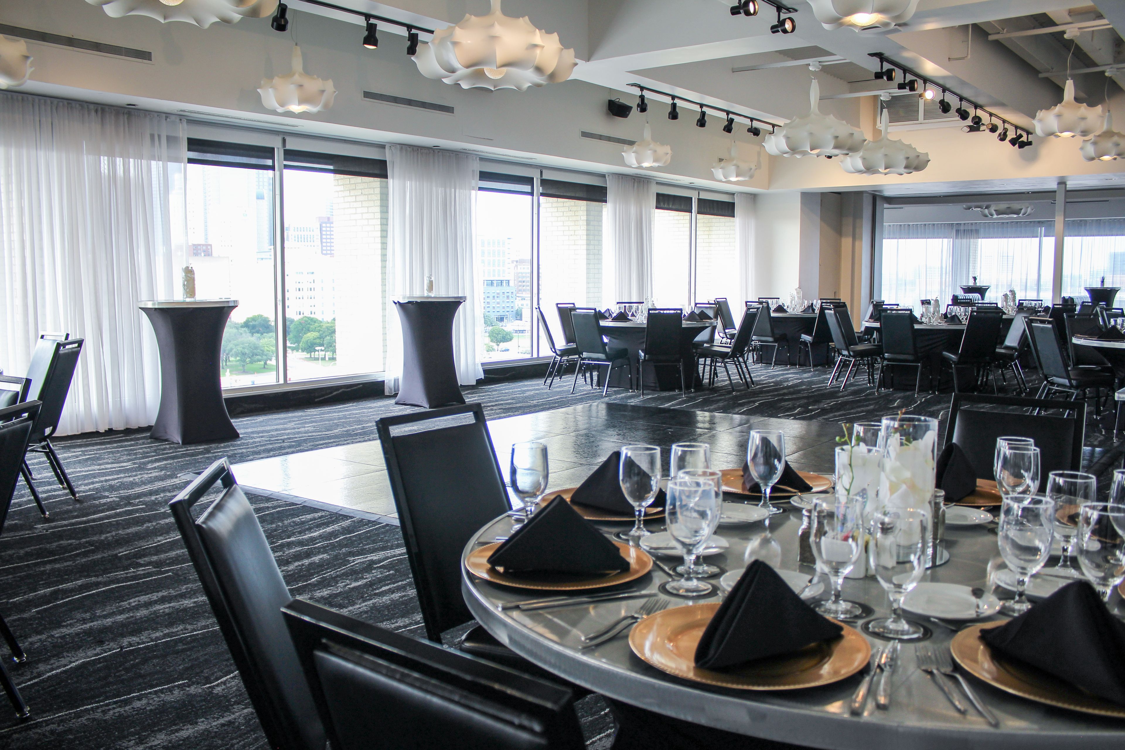 Skye Ballroom, an event space at Lorenzo Hotel Dallas, Tapestry Collection by Hilton