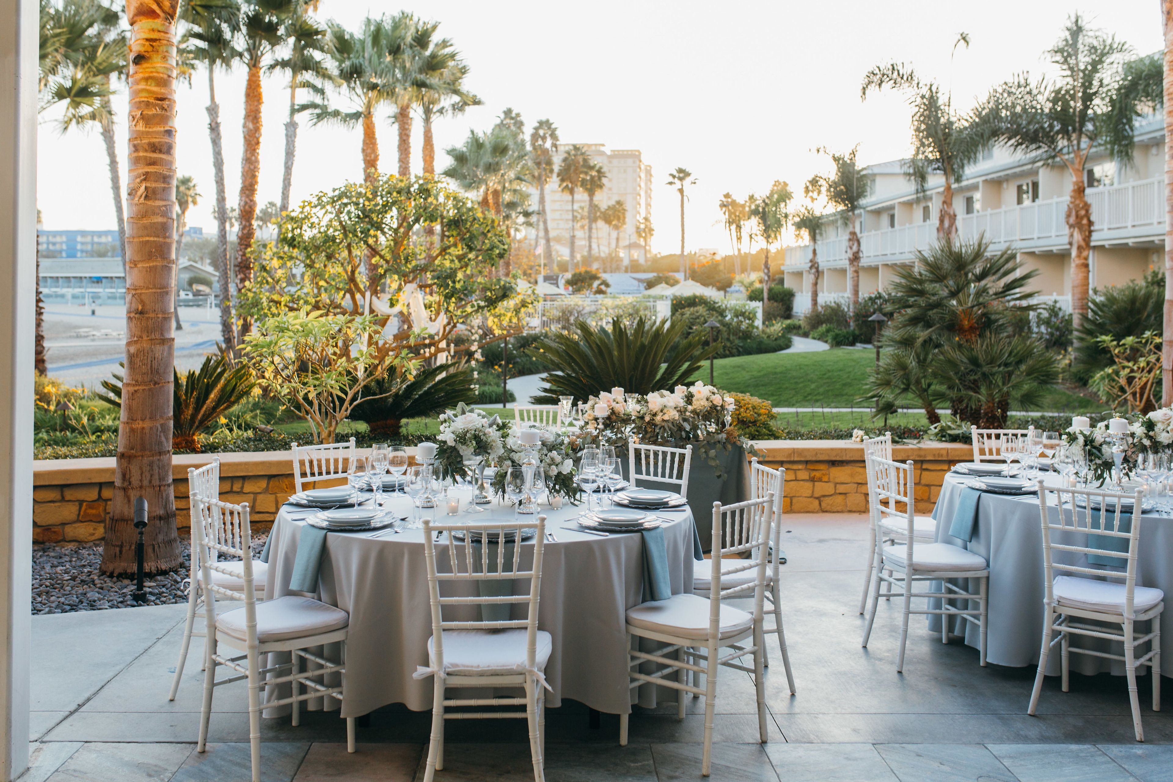 Beachside Patio, an event space at Jamaica Bay Inn