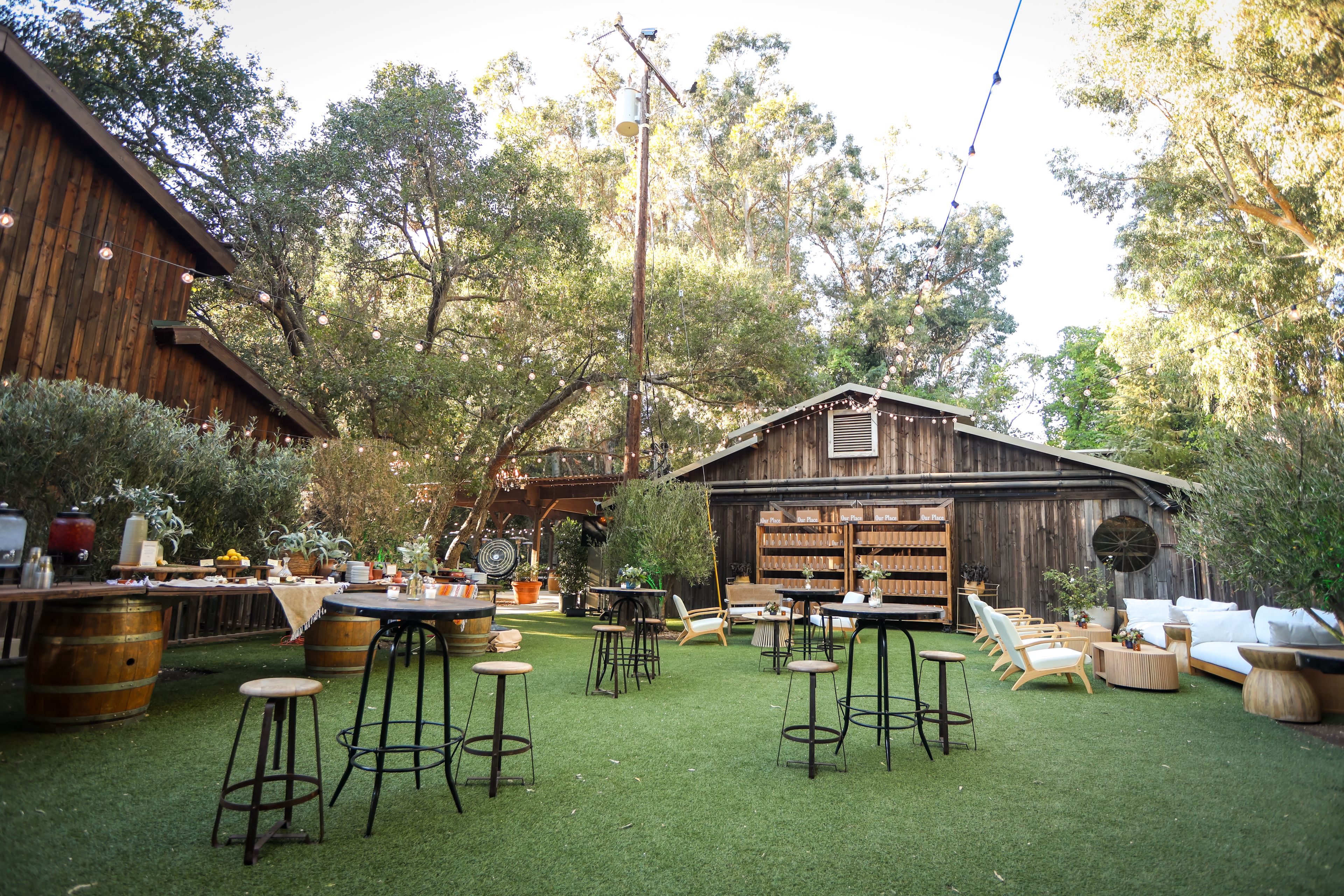 Barn, an event space at Calamigos Ranch Events