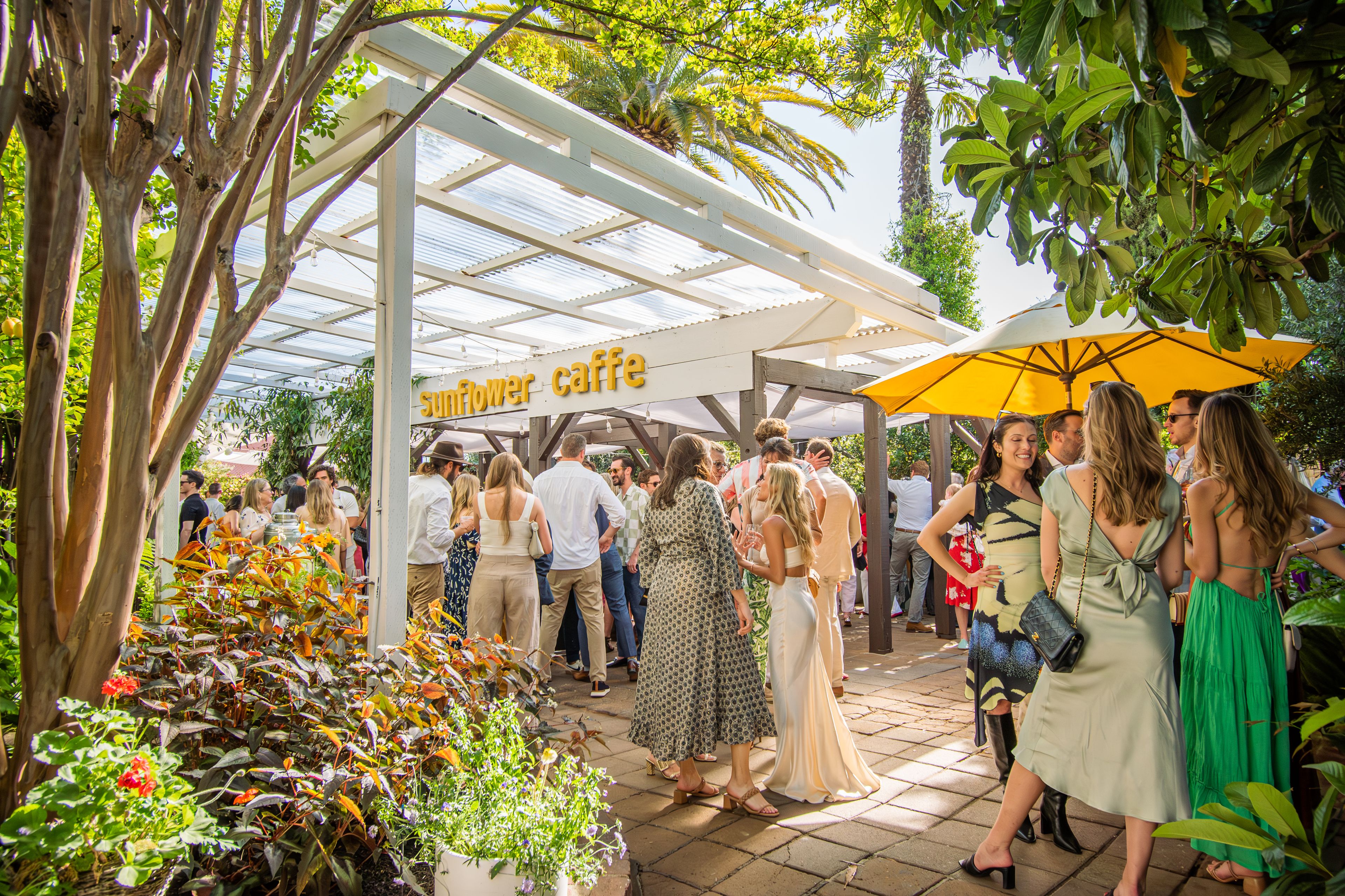 Garden Patio, an event space at Sunflower Caffe