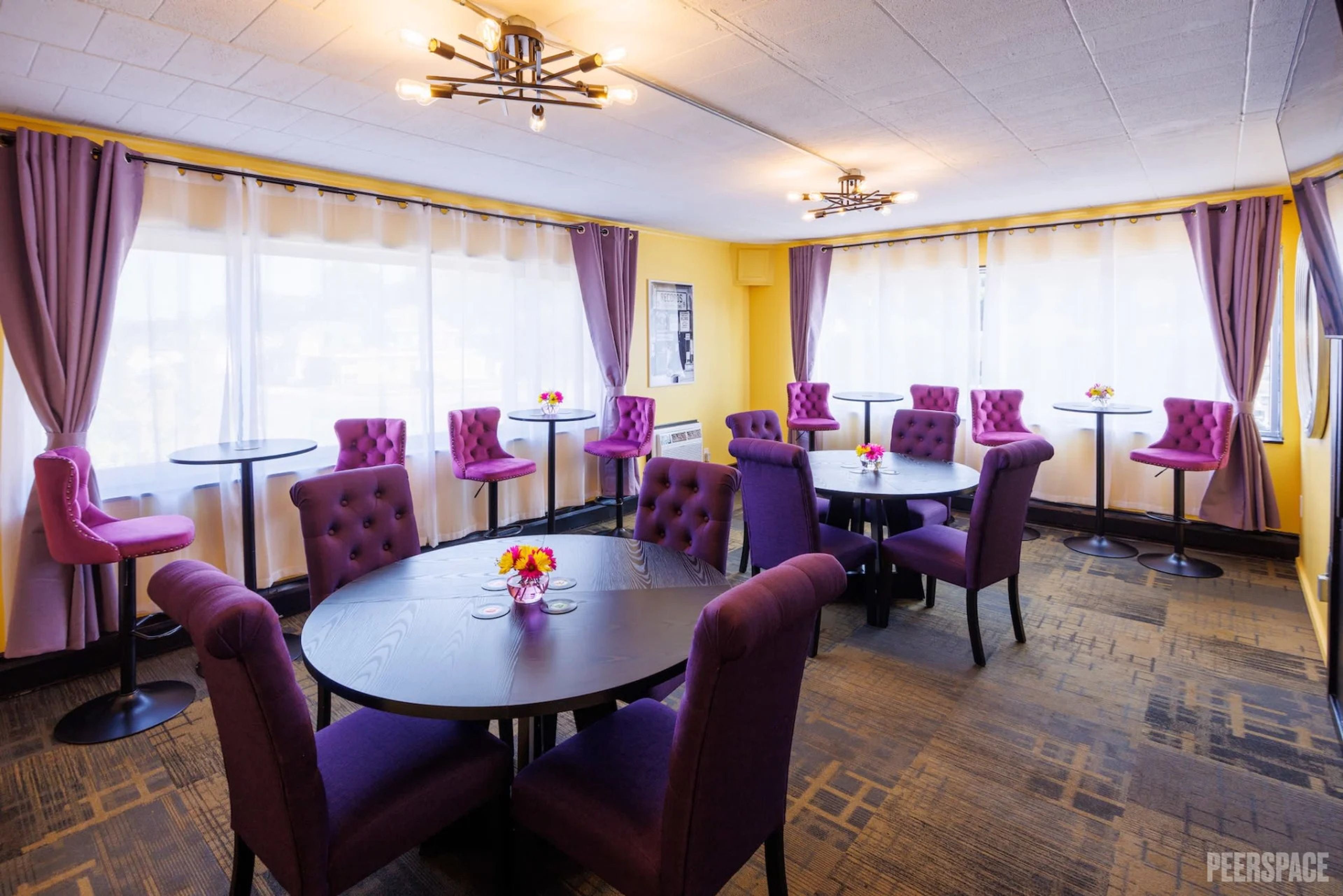 The Vinyl Room, an event space at Hotel Royal Oak