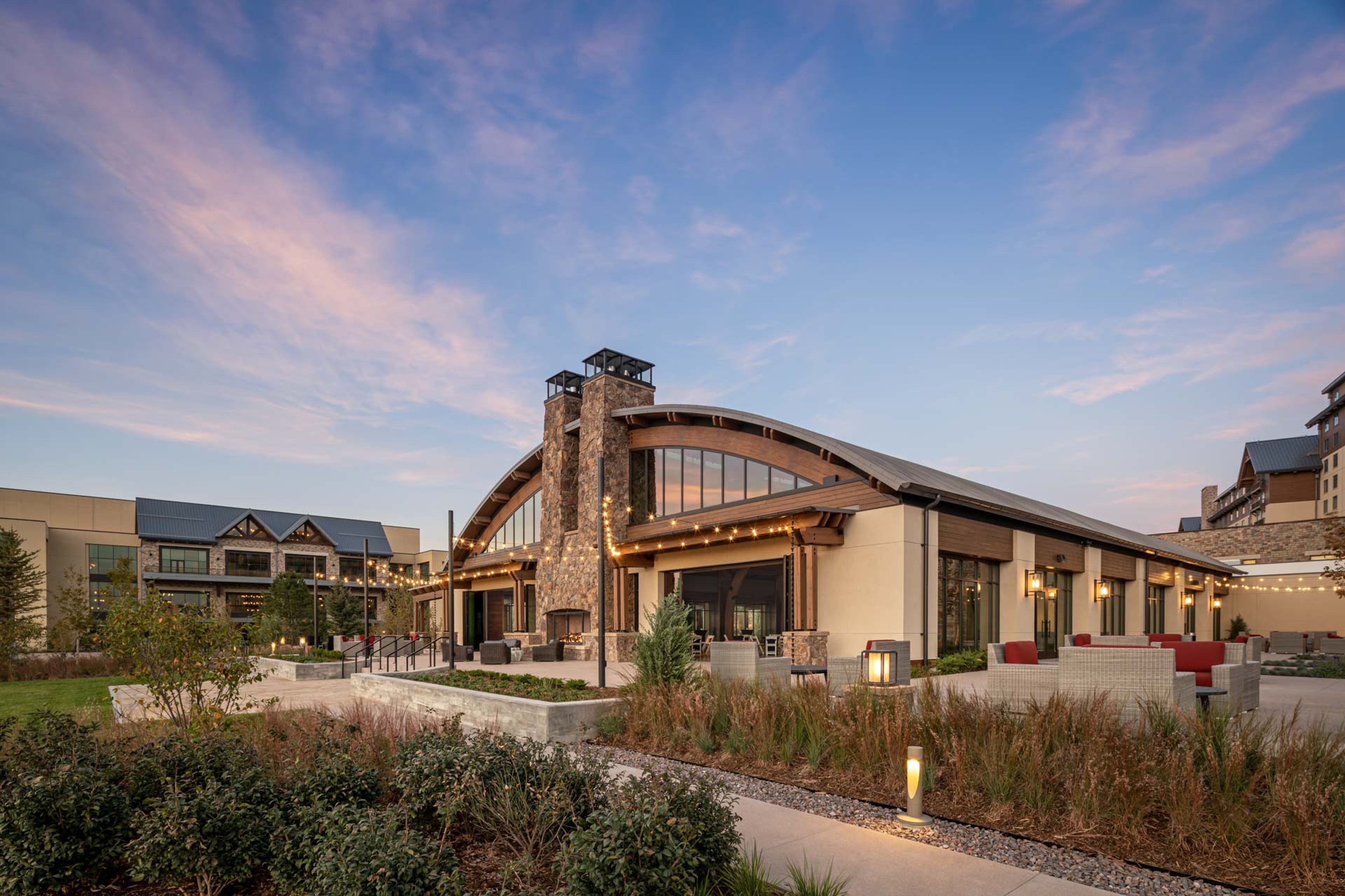 Mountain View Pavilion, an event space at Gaylord Rockies Resort & Convention Center