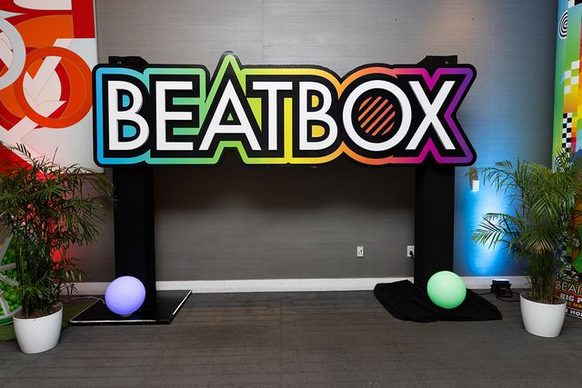 Featured photo from Custom Corporate Event Decor for Beatbox