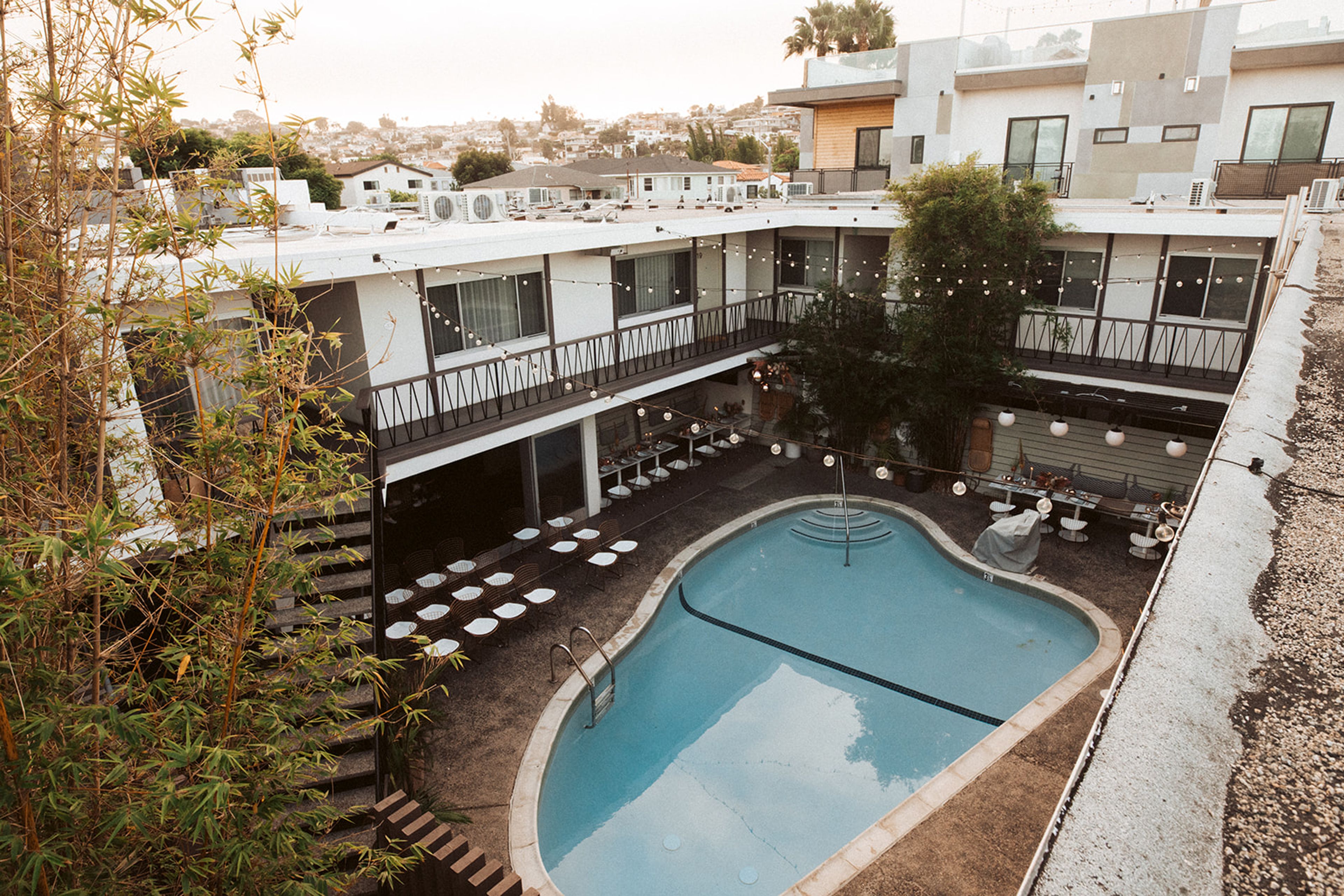 Pool Deck, an event space at The Pearl Hotel