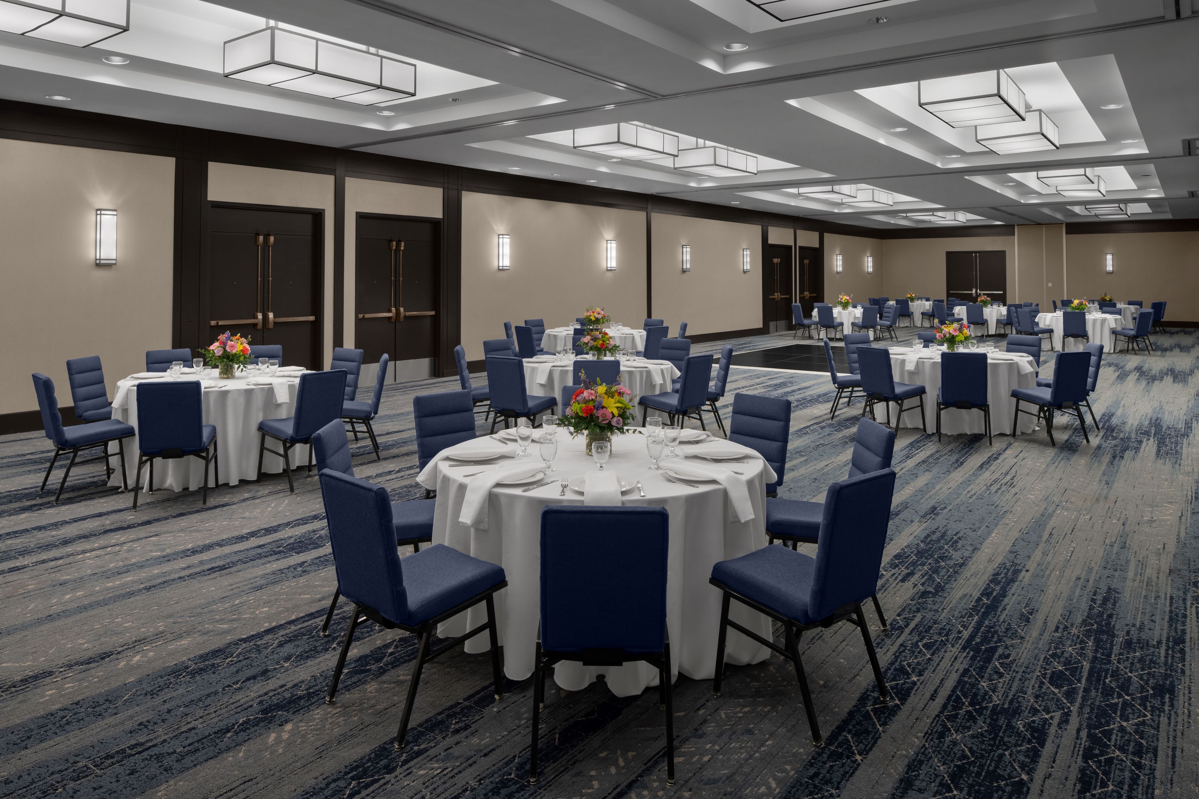 Schenley Ballroom, an event space at Courtyard by Marriott Pittsburgh University Center