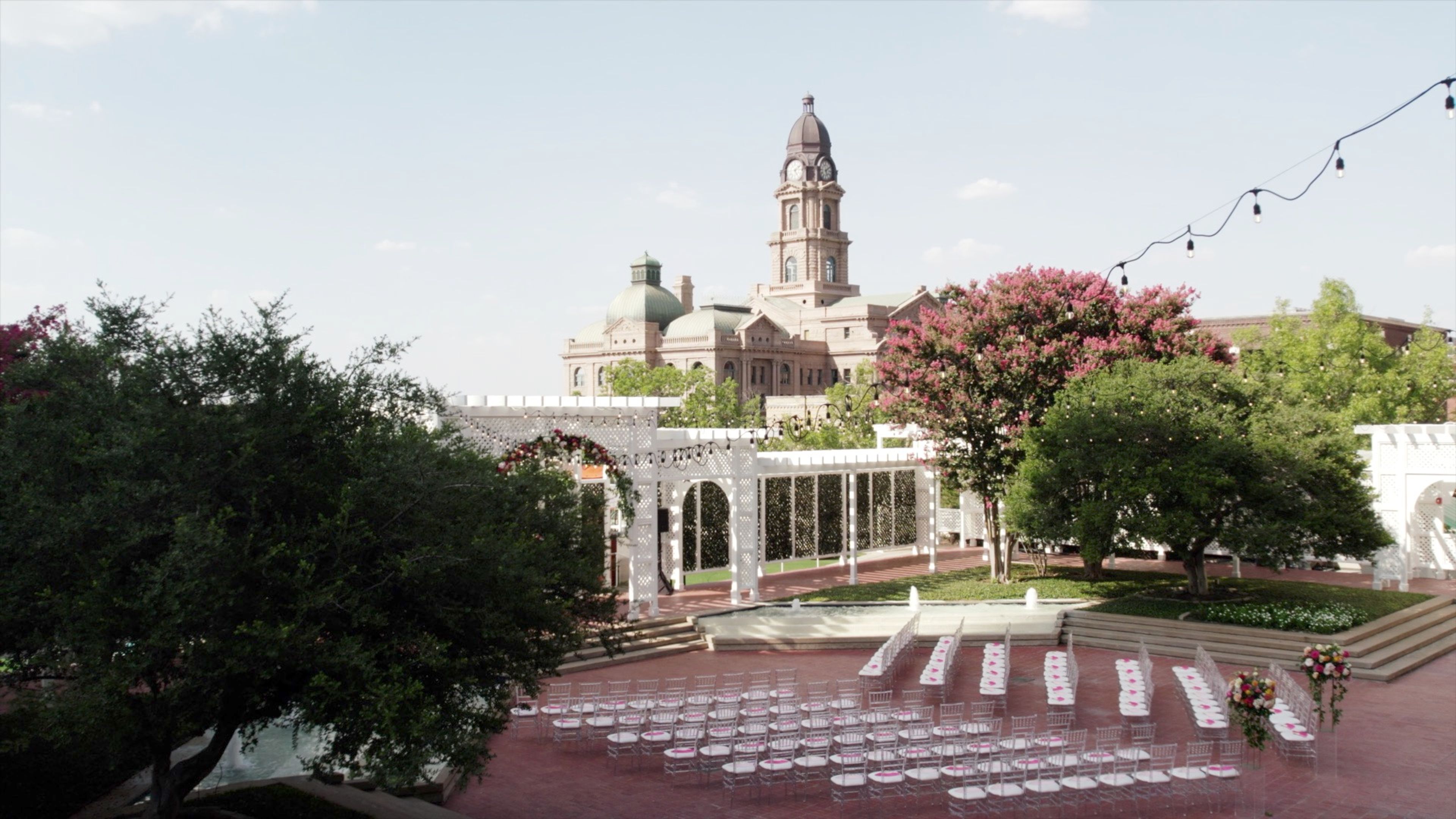 The Terrace, an event space at Worthington Renaissance Fort Worth Hotel