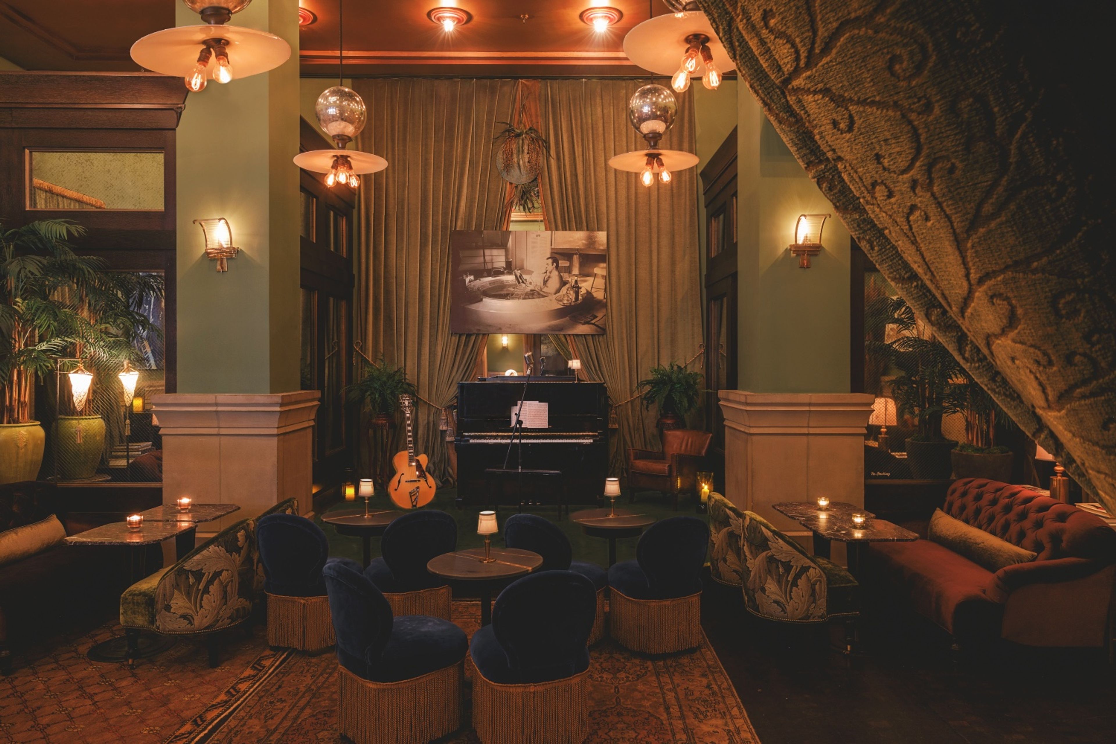 Club Room, an event space at Soho Grand Hotel