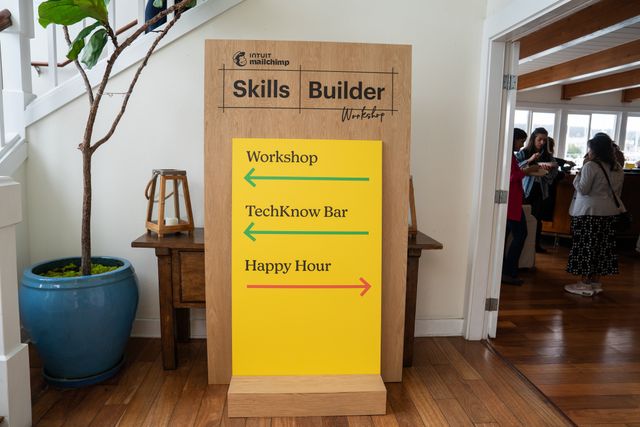 Featured photo from Intuit Mailchimp Workshop