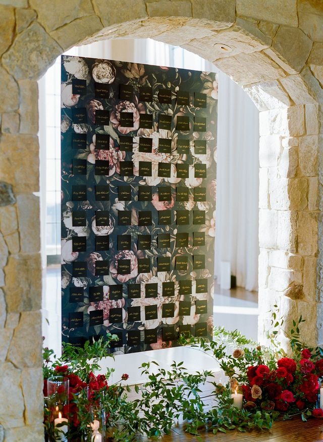 Featured photo from Dusty Rose, Gray, Black & Red Vineyard Wedding