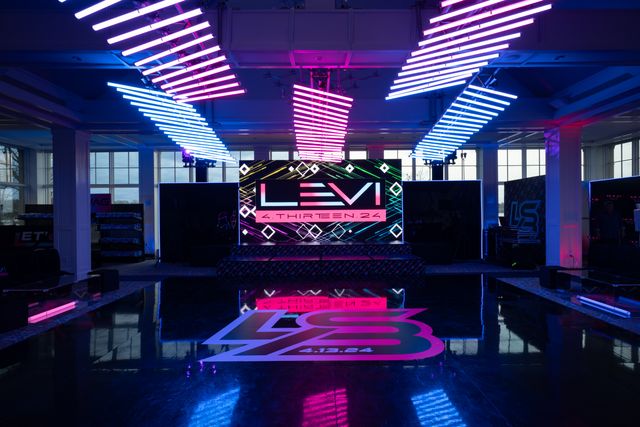 Featured photo from A High-Energy Bar Mitzvah with Neon Details at Beach Point Club
