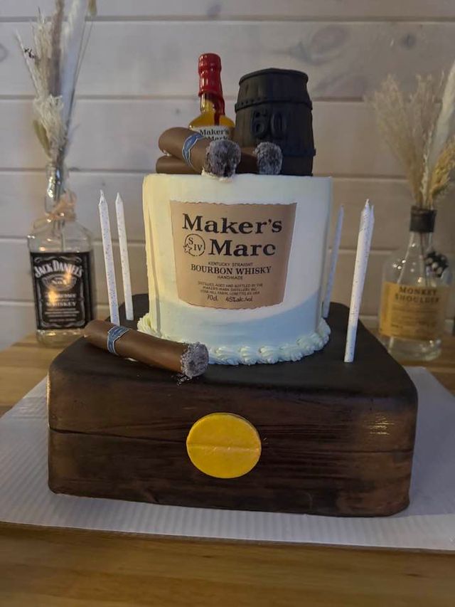 Featured photo from Inside This Whiskey-Themed 60th Birthday with Flair Bartending at 105-Ten