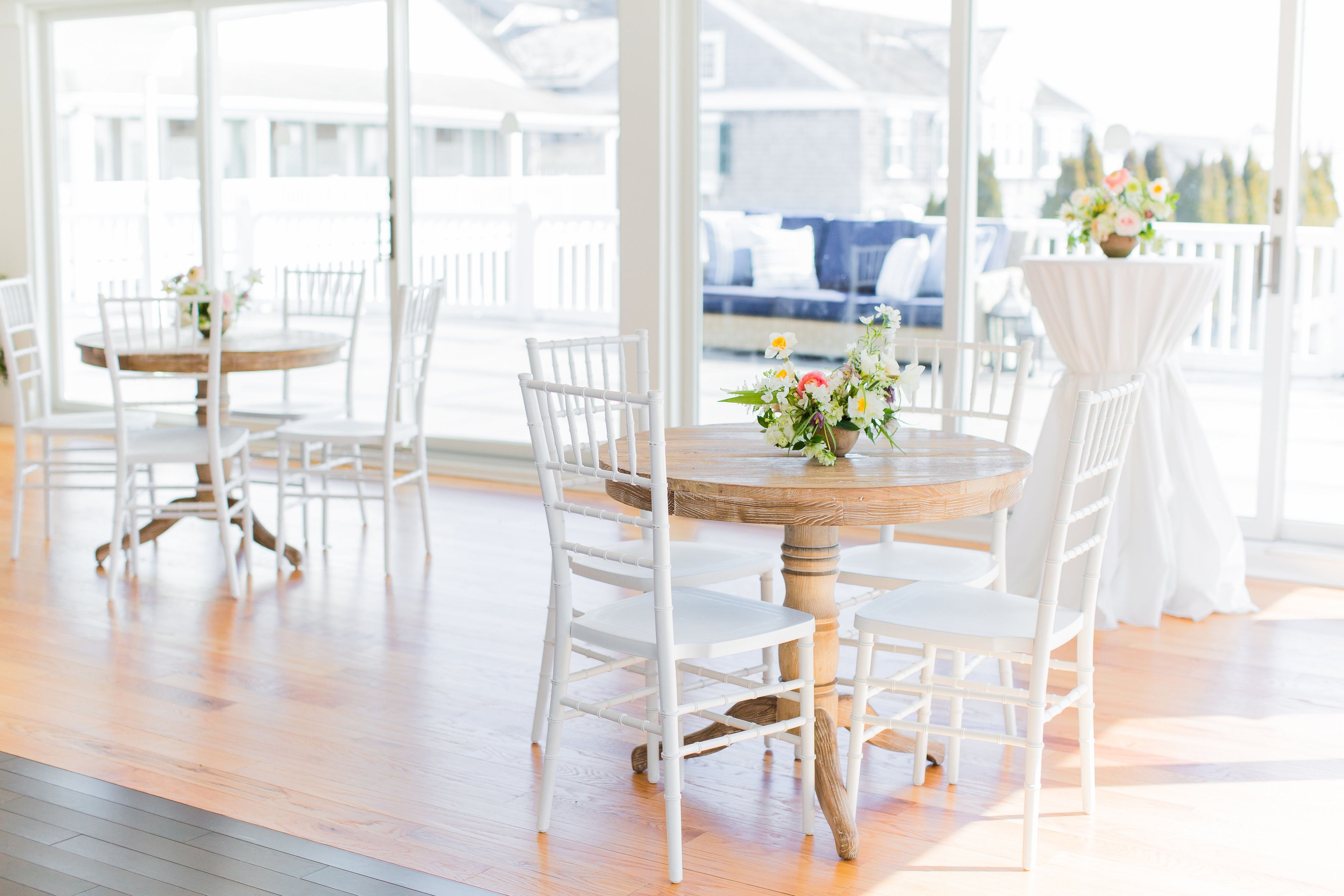 Harbor Room, an event space at The Harborside Inn
