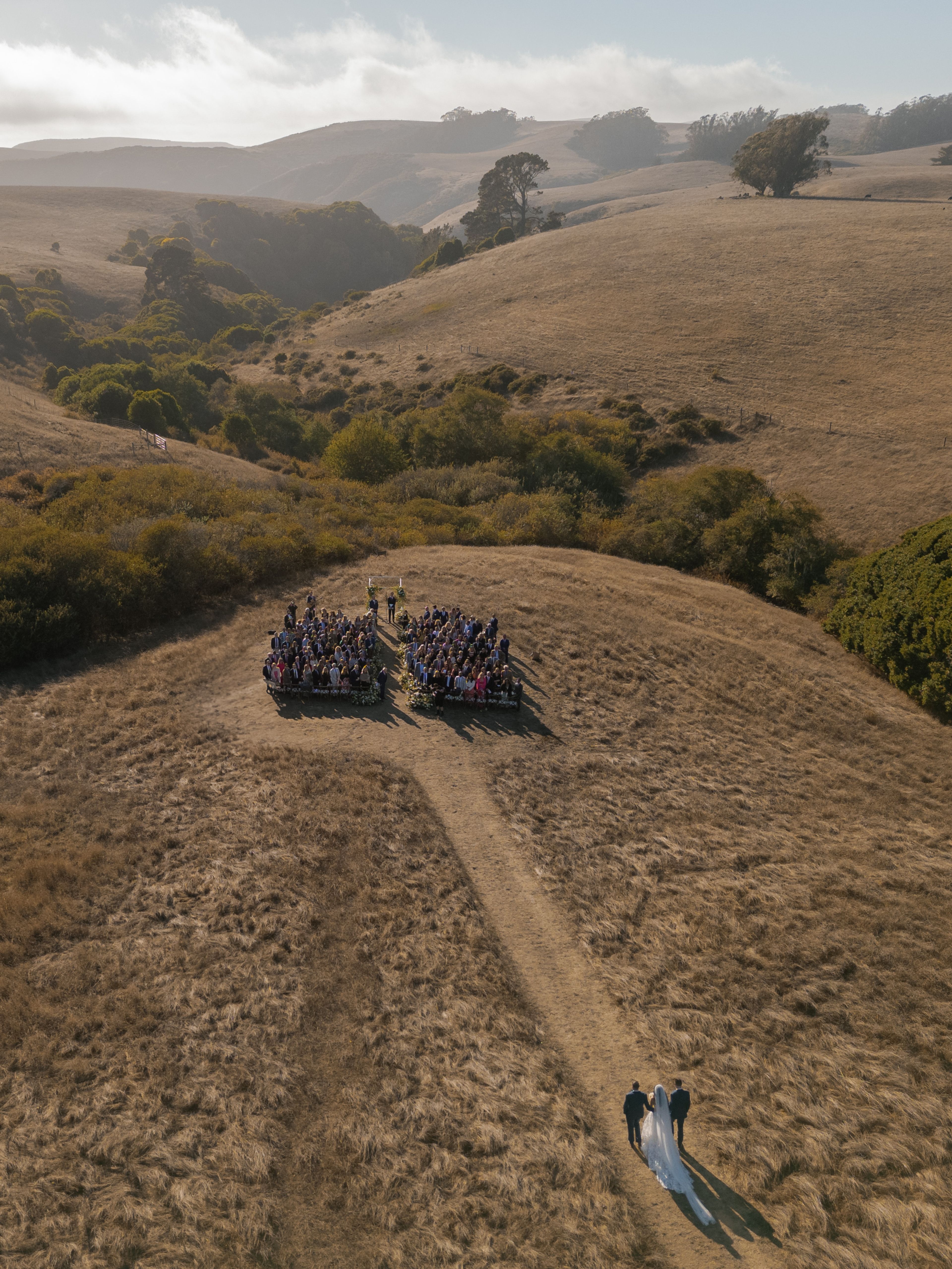 Knoll Crest Ceremony Site, an event space at The Haven at Tomales