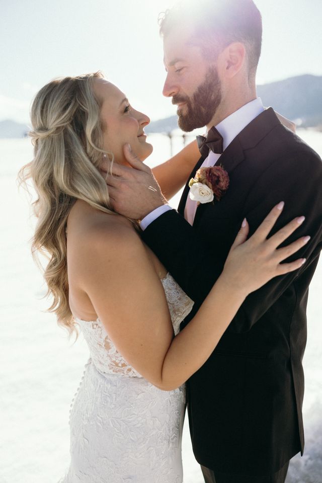 Featured photo from Steph & Brad's Winter Mountain Wedding!