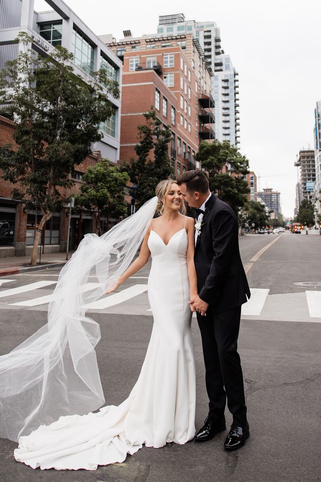 Featured photo from Downtown Skybox Wedding