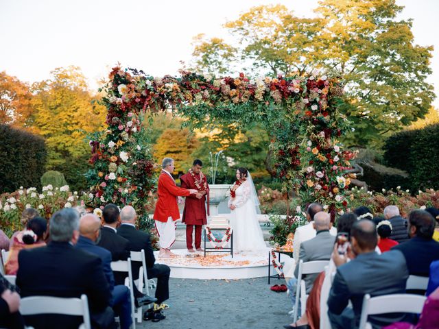 Featured photo from A Modern Indian Wedding with Fall Colors at a Garden Estate