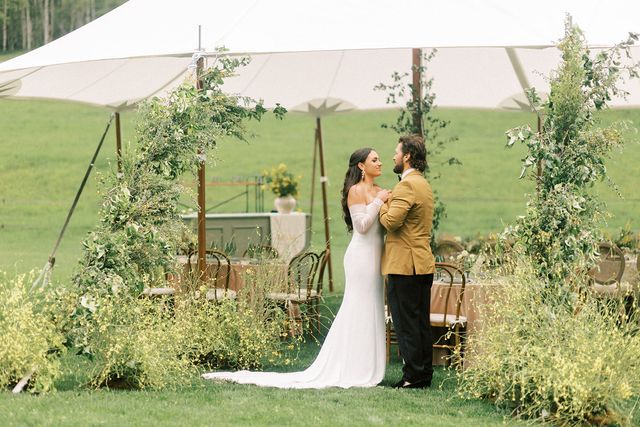 Featured photo from A Tented Wedding Reception With Rustic Elegance In The Main Meadow At T-Lazy-7 Ranch In Aspen, Colorado