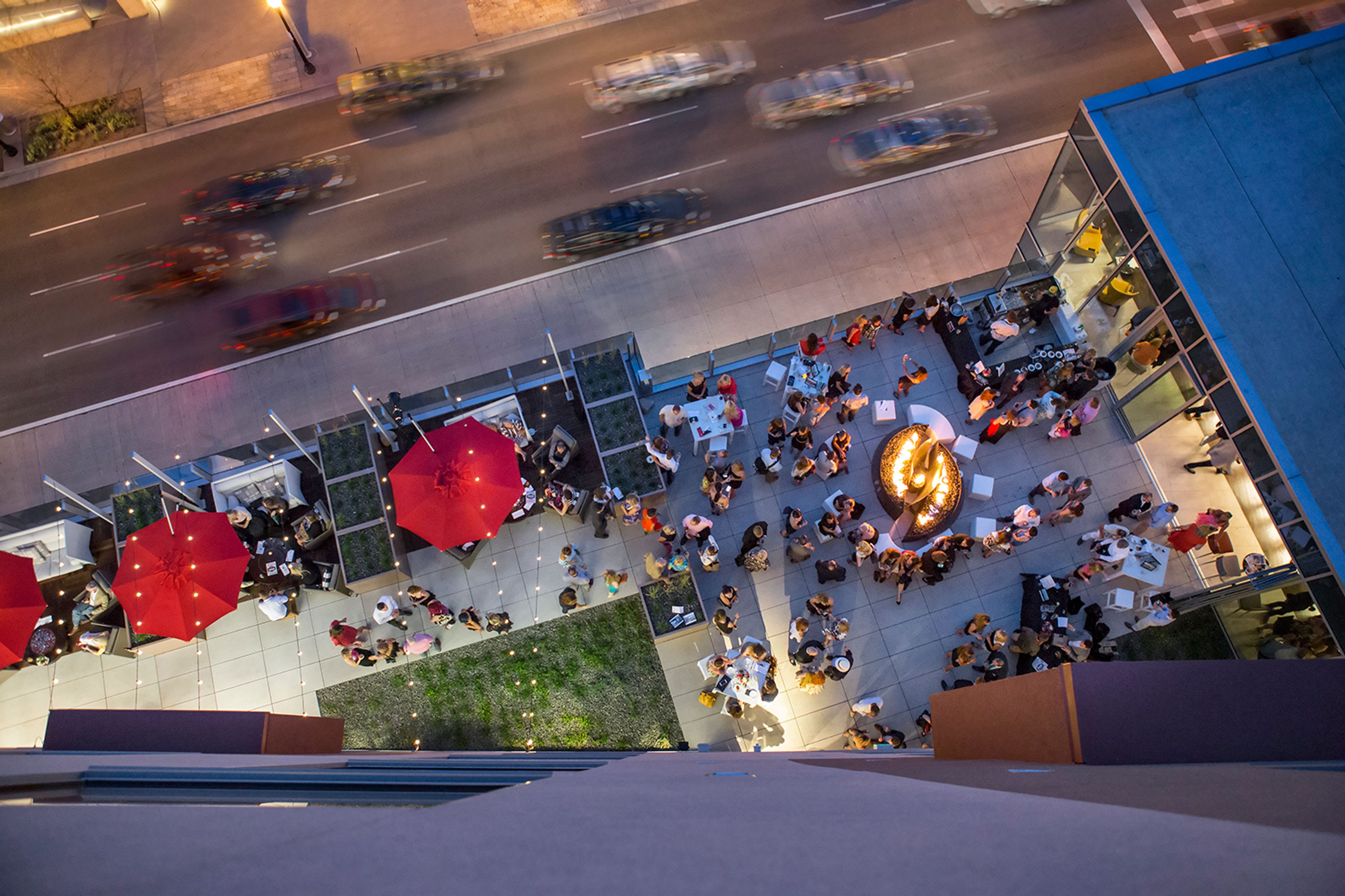 FIRE Terrace, an event space at The Art Hotel Denver, Curio Collection by Hilton
