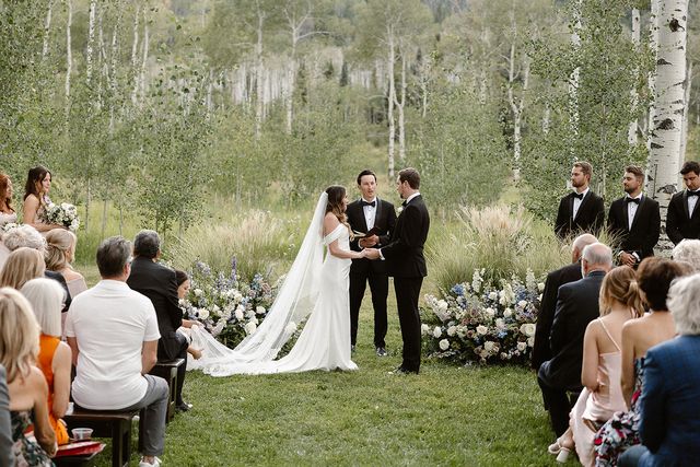 Featured photo from Celebrate This Timeless White Wedding Surrounded by Mountain Views