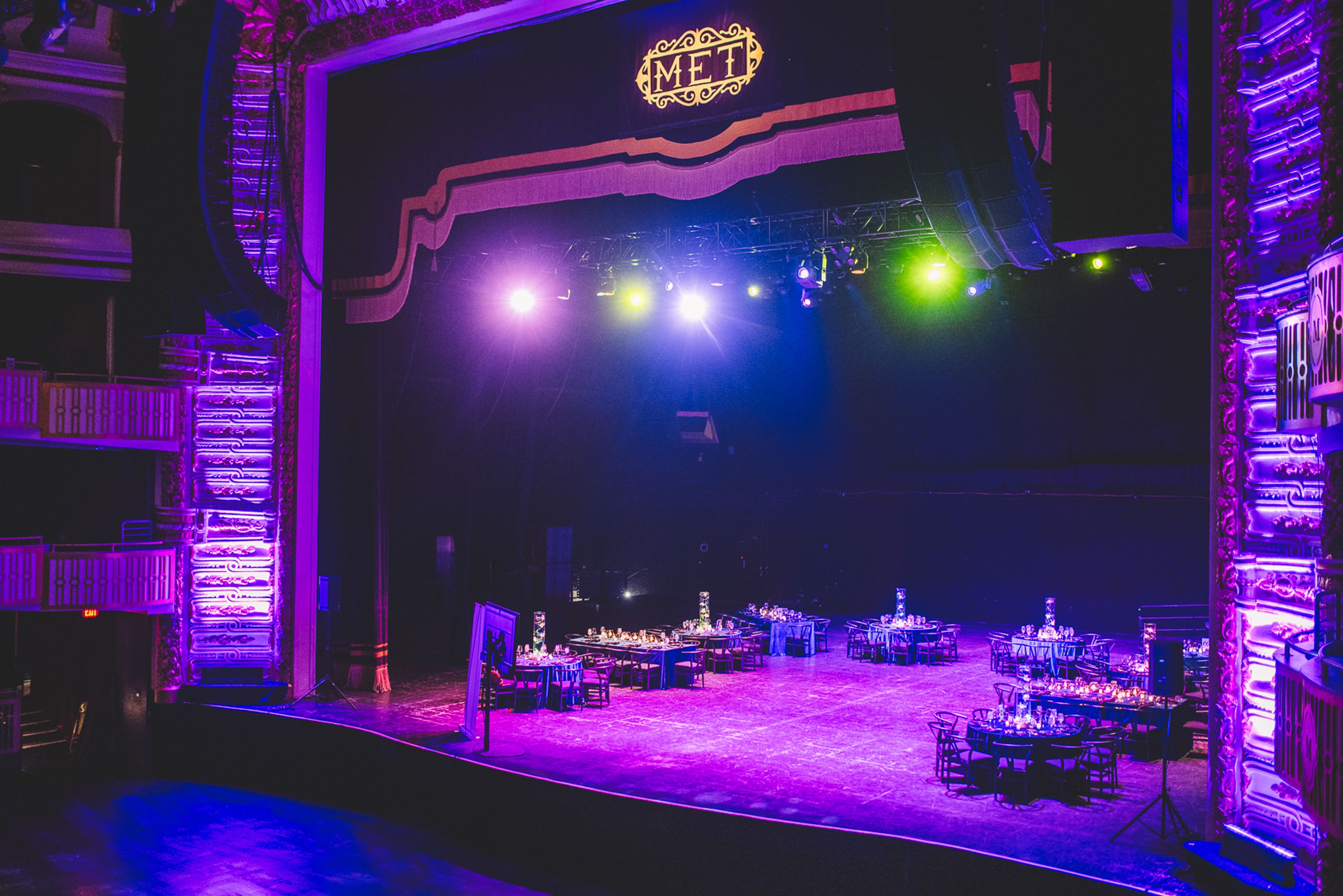 Stage, an event space at The Met Philly