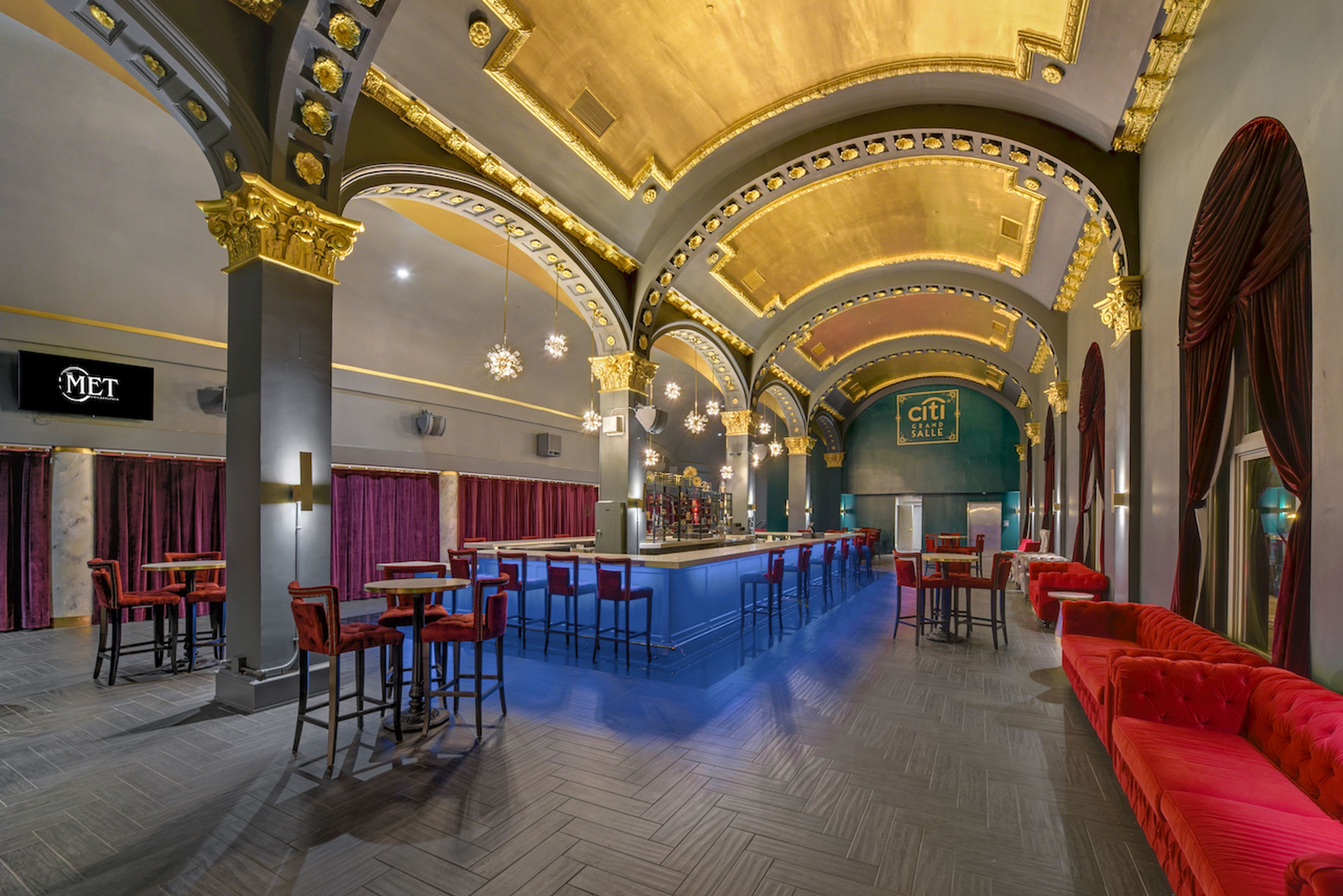 Grande Salle, an event space at The Met Philly