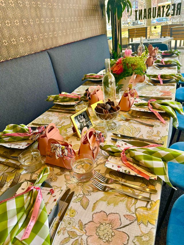 Featured photo from When Floral & Gingham Meet -- Wedding Shower at LeTour Brasserie, Evanston, IL